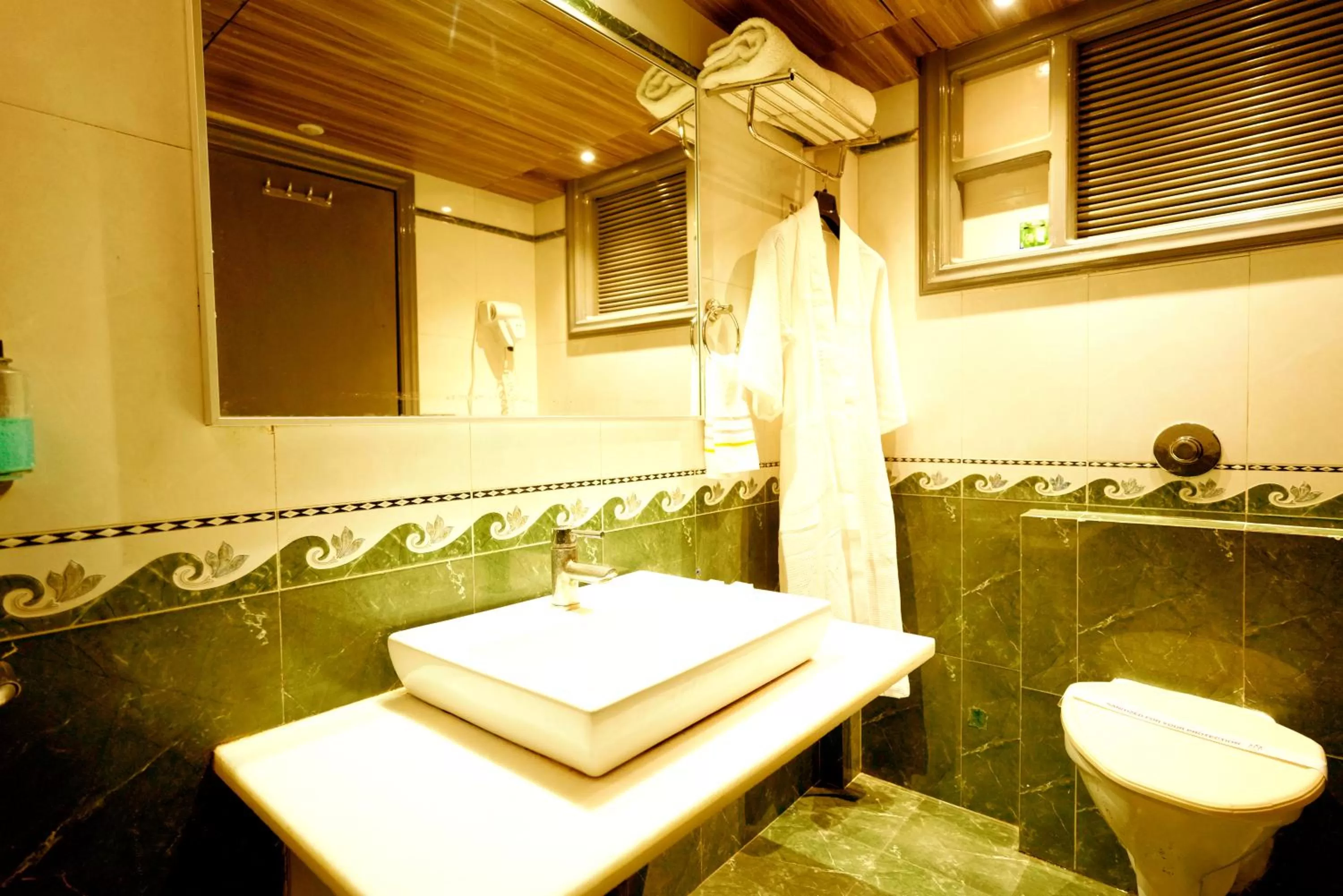 Bathroom in THE SINGH EMPIRE,New Delhi City Centre