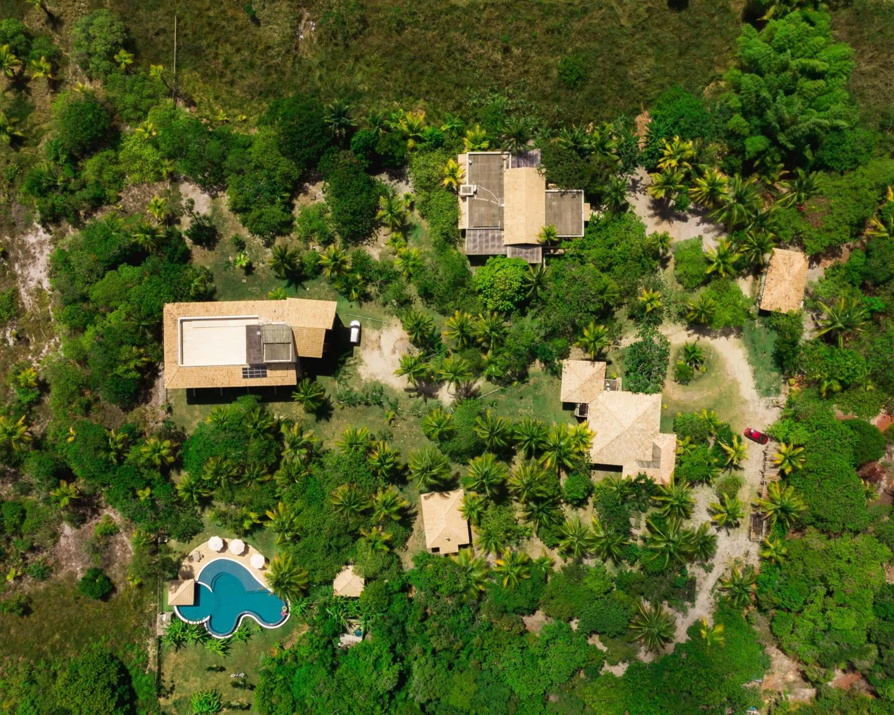 Bird's eye view in Pousada Sitio da Bia