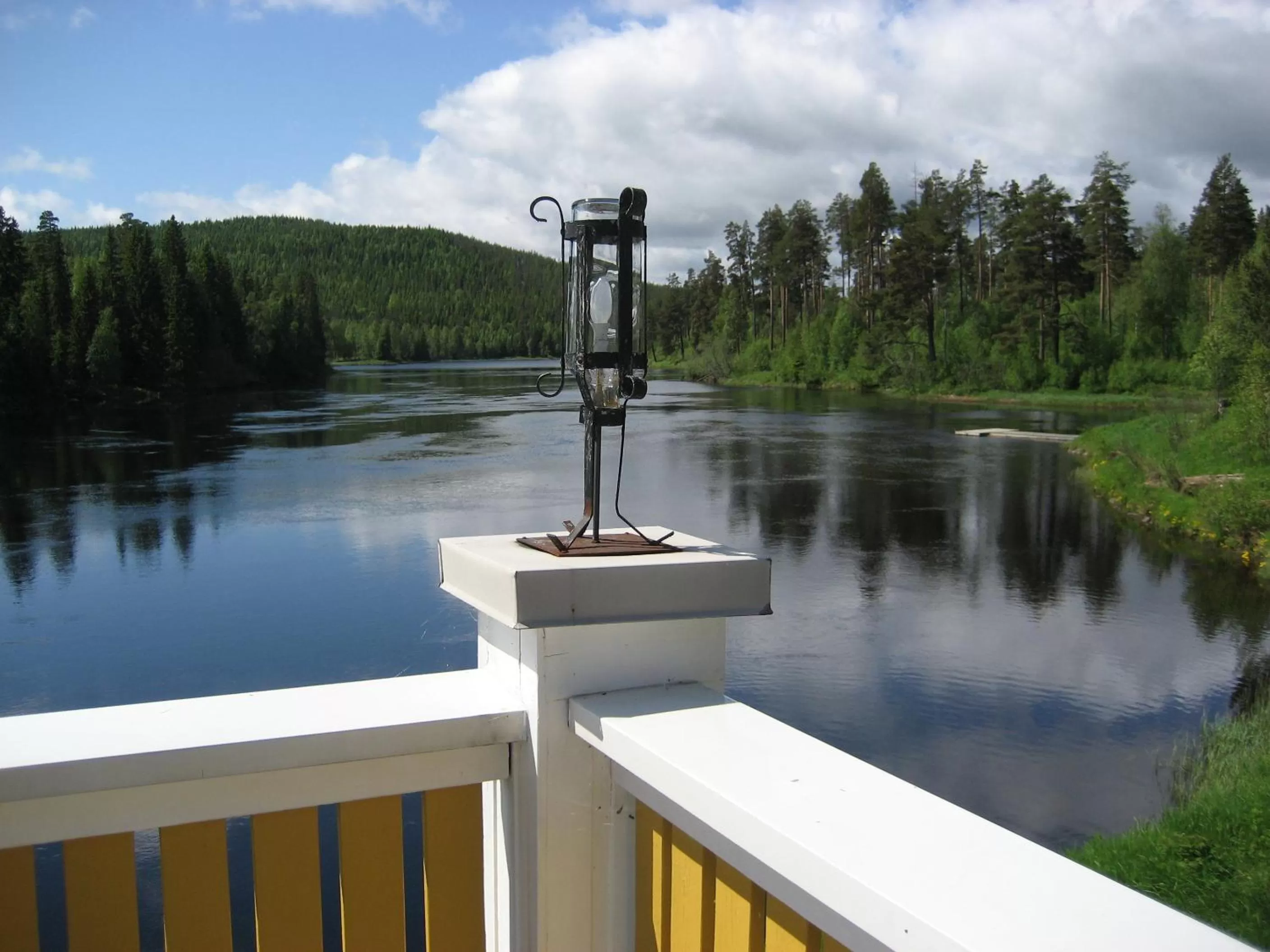 View (from property/room), River View in Värdshuset Lugnet