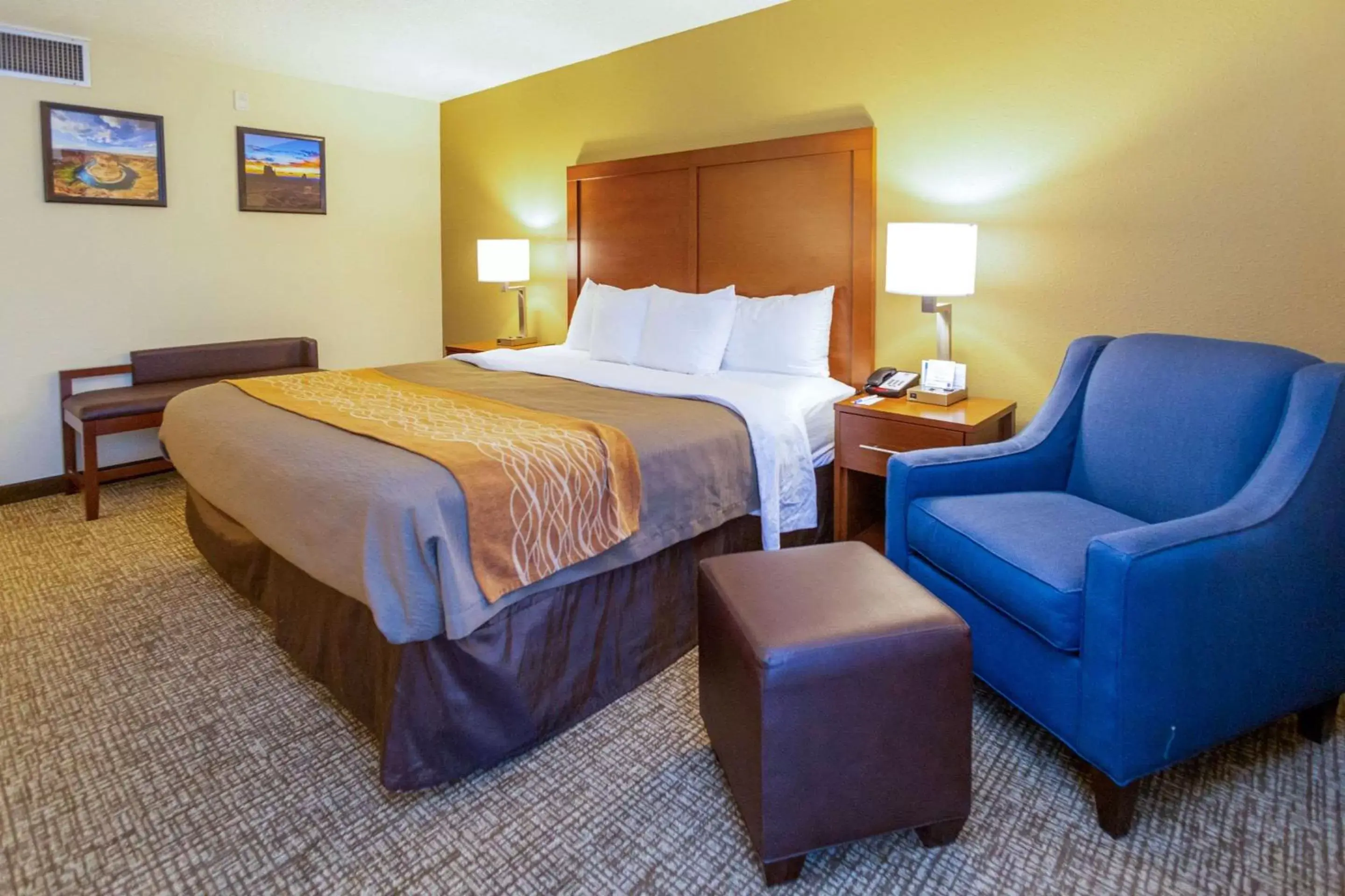 Bedroom, Bed in Comfort Inn Downtown Salt Lake City