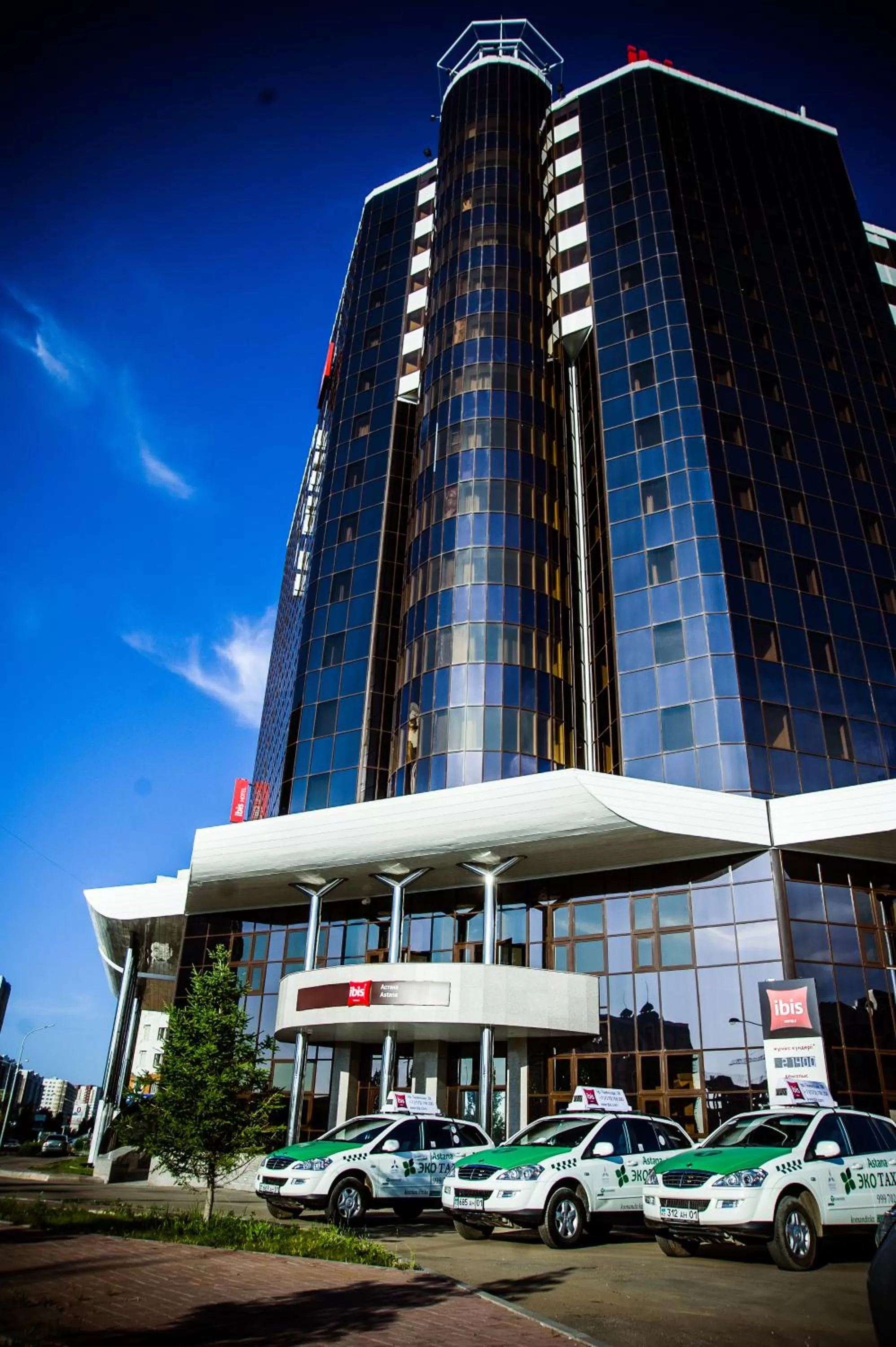 Facade/entrance in Ibis Astana