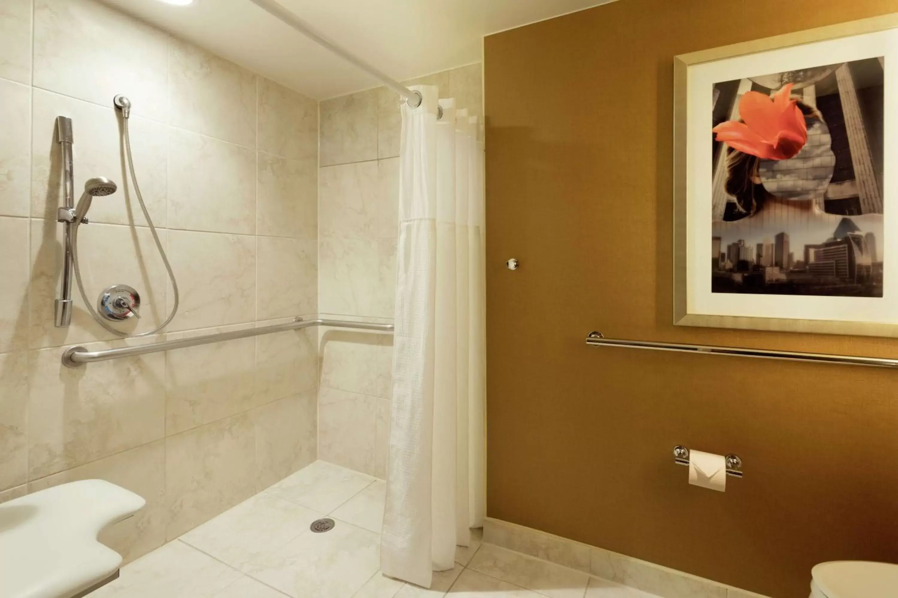 Bathroom in DoubleTree by Hilton Hotel Dallas Campbell Centre