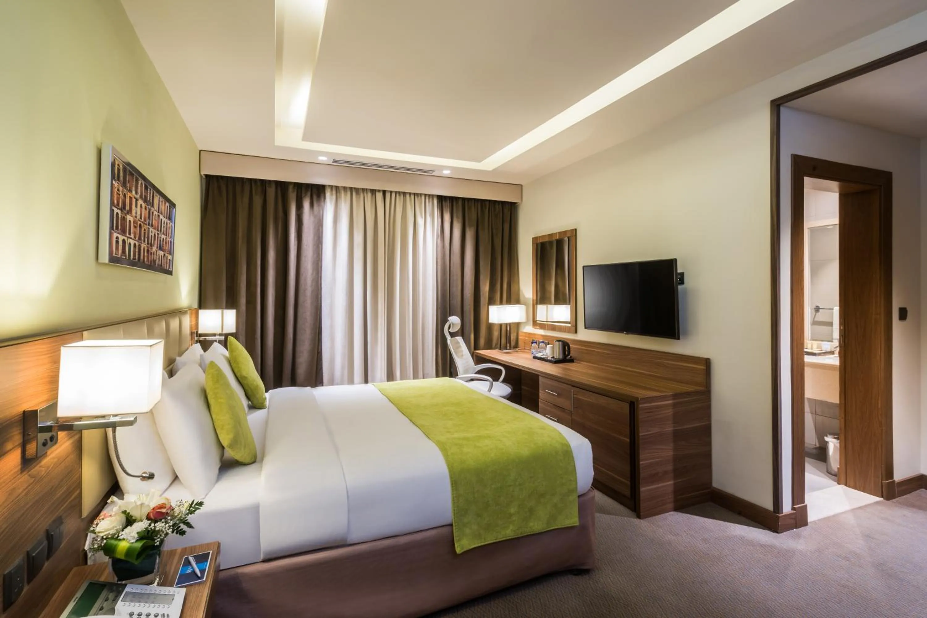 Bed in Mena Hotel Tabuk