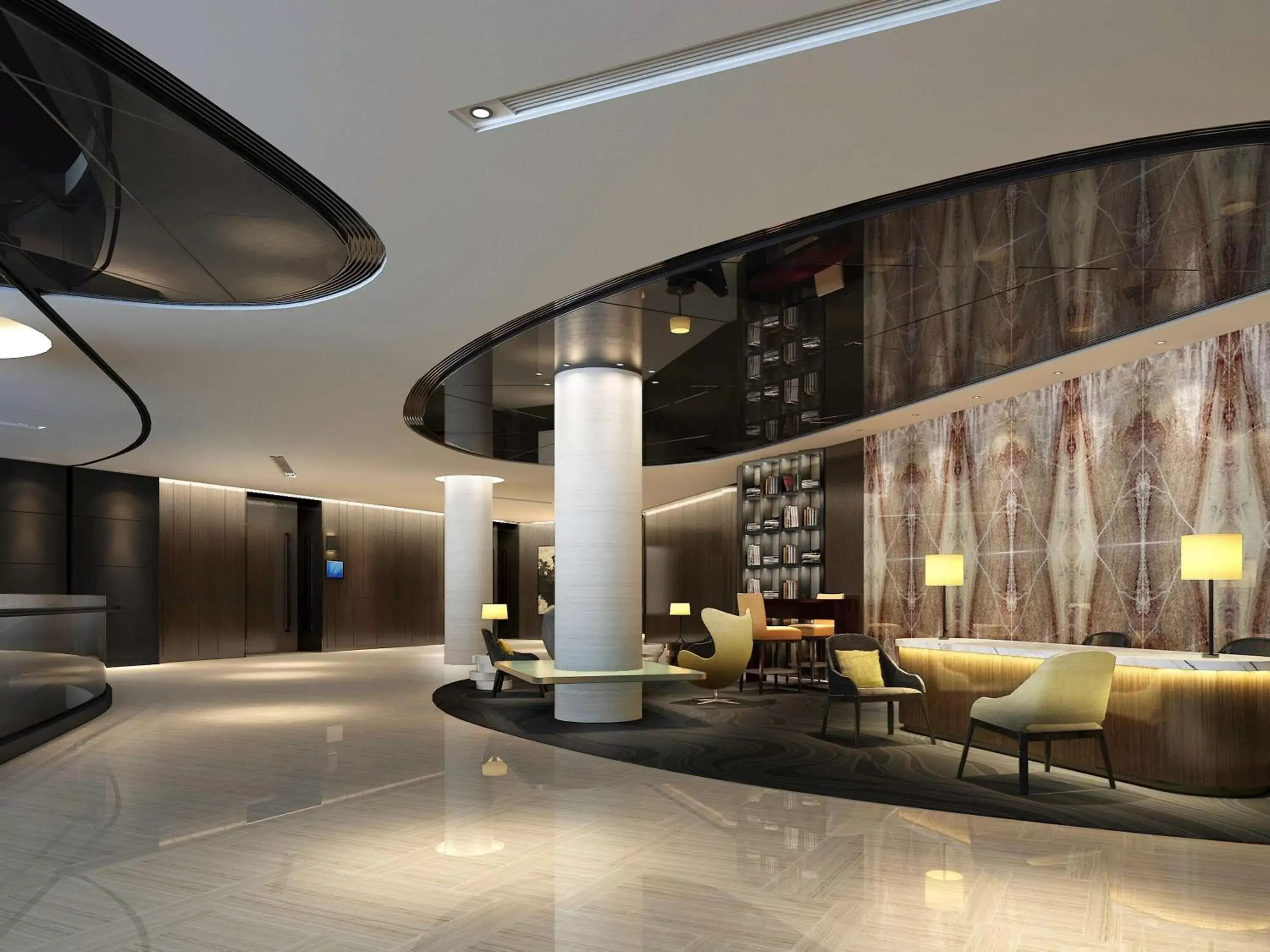 On site, Lobby/Reception in Grand Mercure Dongguan Humen