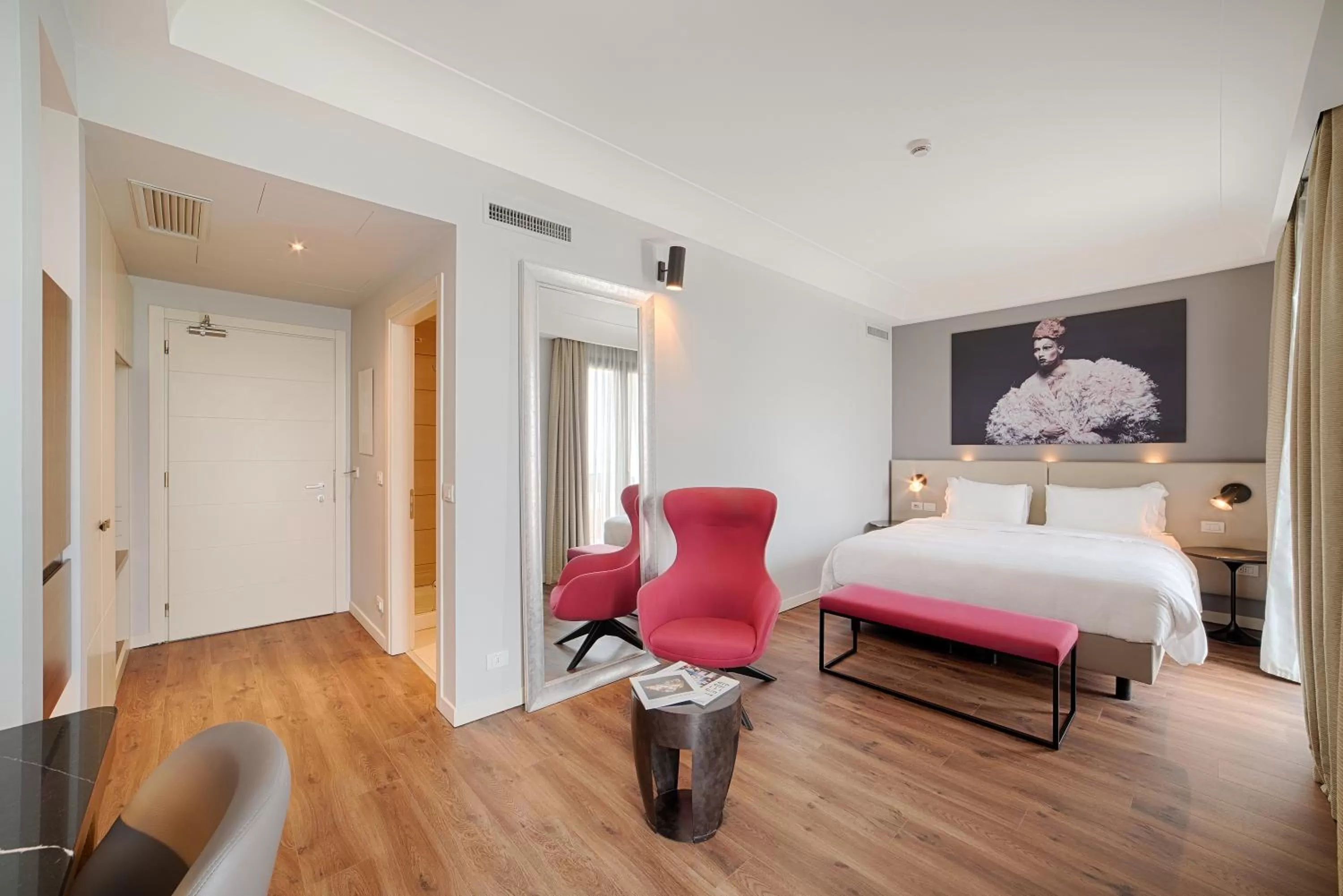 Bedroom, Bed in Radisson Blu Hotel Milan