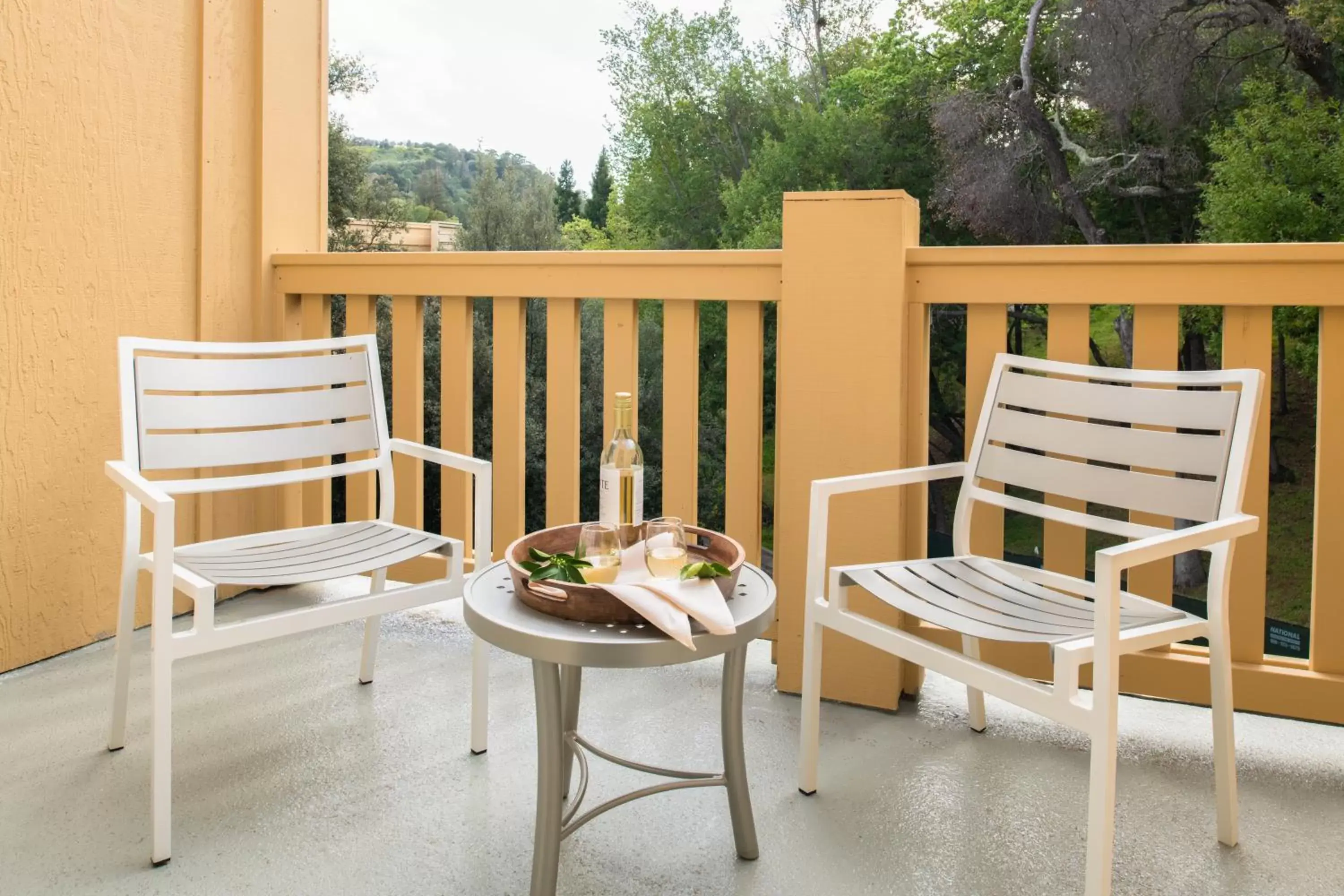 Balcony/Terrace in Toll House Hotel Los Gatos