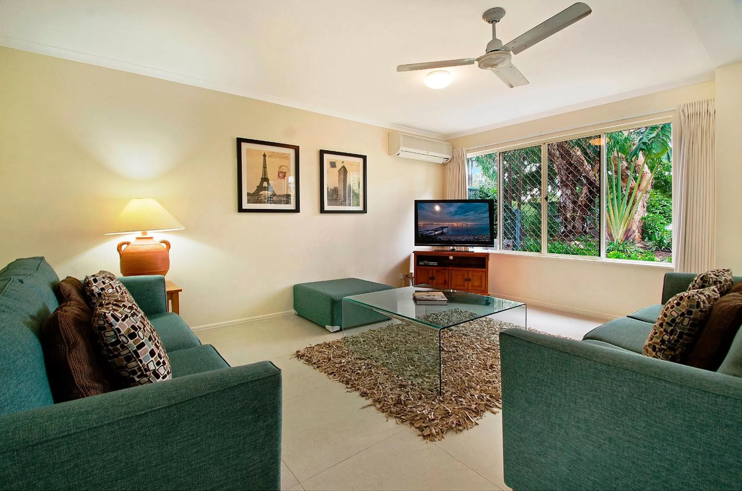 Living room in Ivory Palms Resort Noosa
