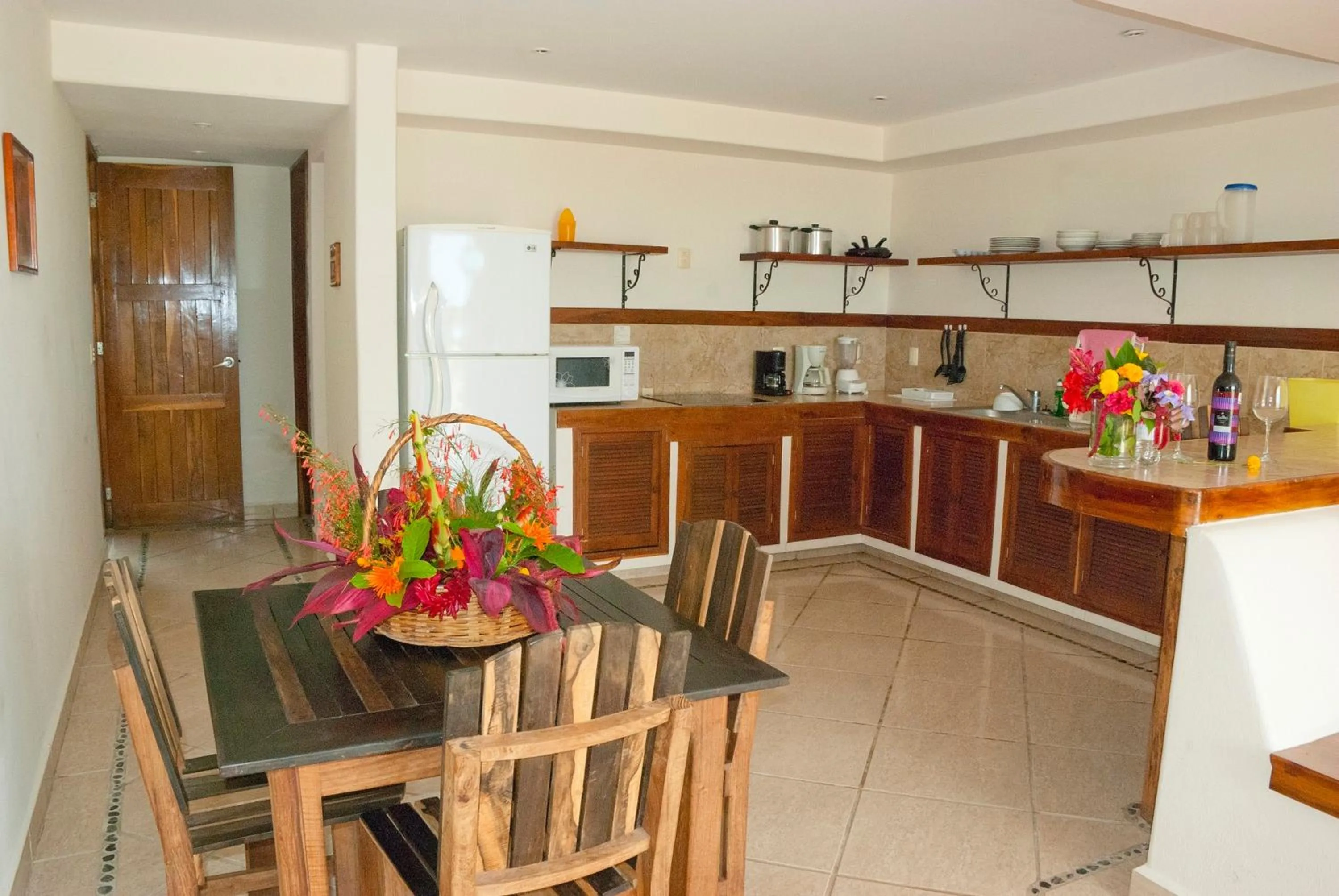 Kitchen or kitchenette in Villas Bakalar