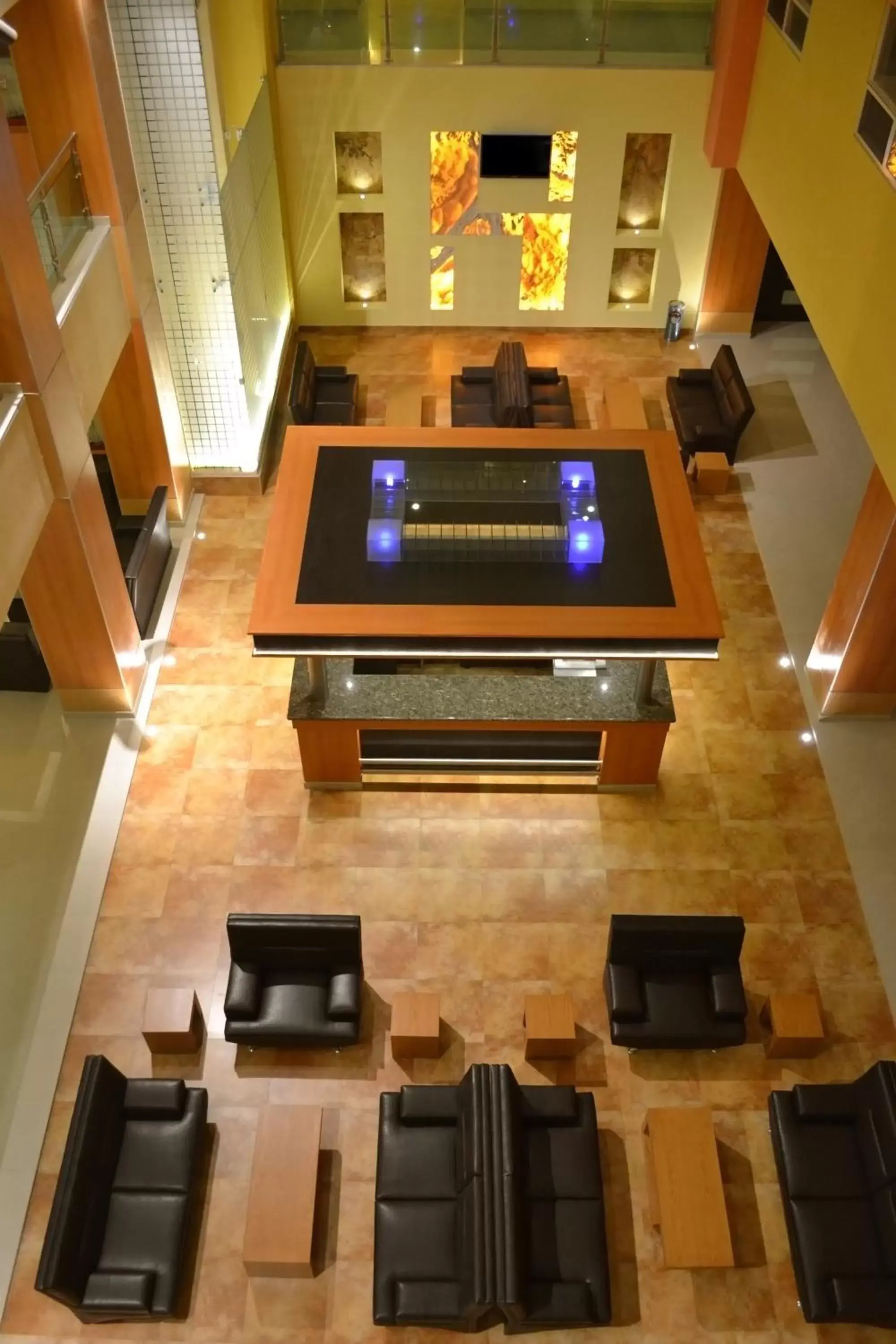 Lobby or reception in Hostalia Hotel Expo & Business Class