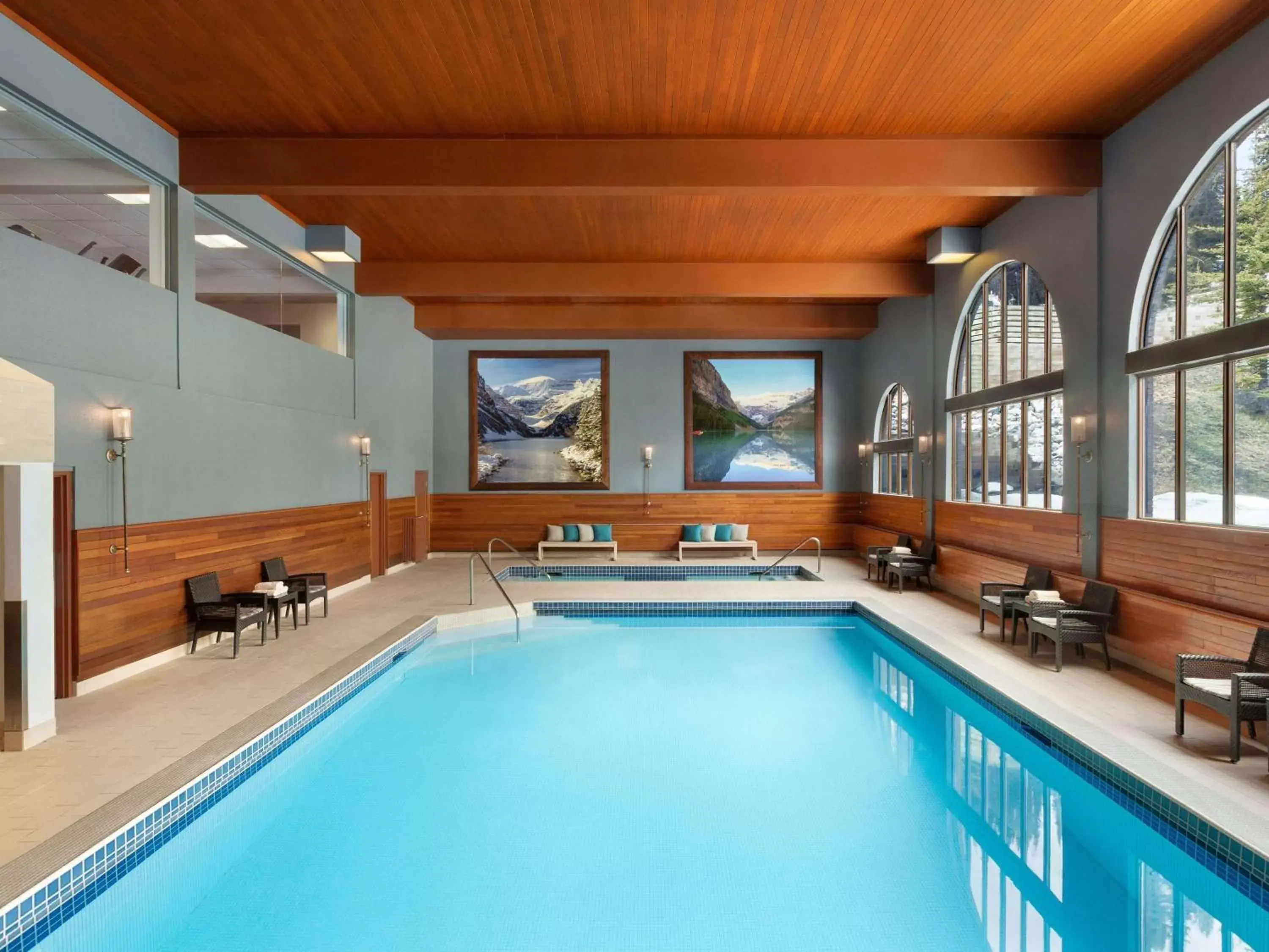 Sports, Swimming Pool in Fairmont Château Lake Louise
