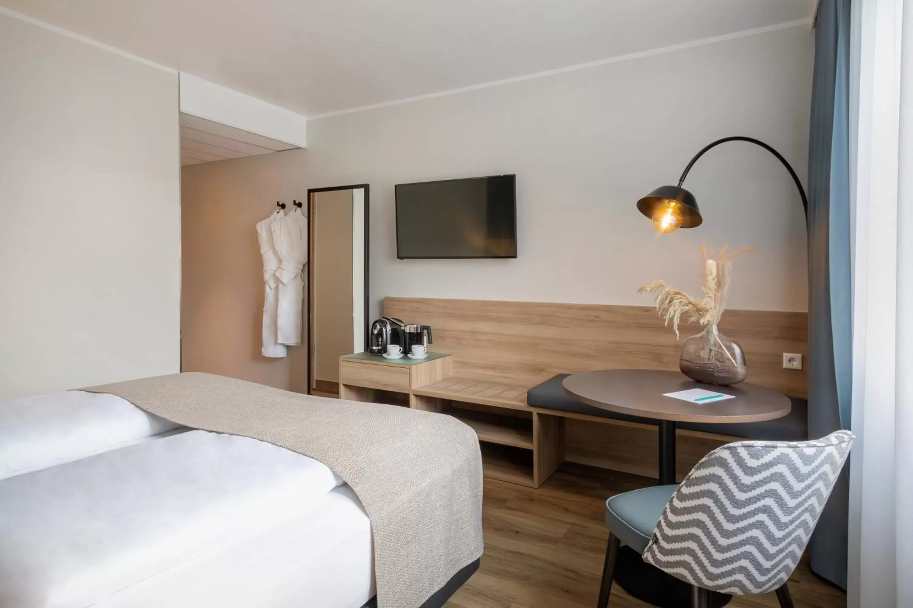 Bed in Hotel Oberhausen Neue Mitte affiliated by Meliá Bed in Hotel Oberhausen Neue Mitte affiliated by Meliá