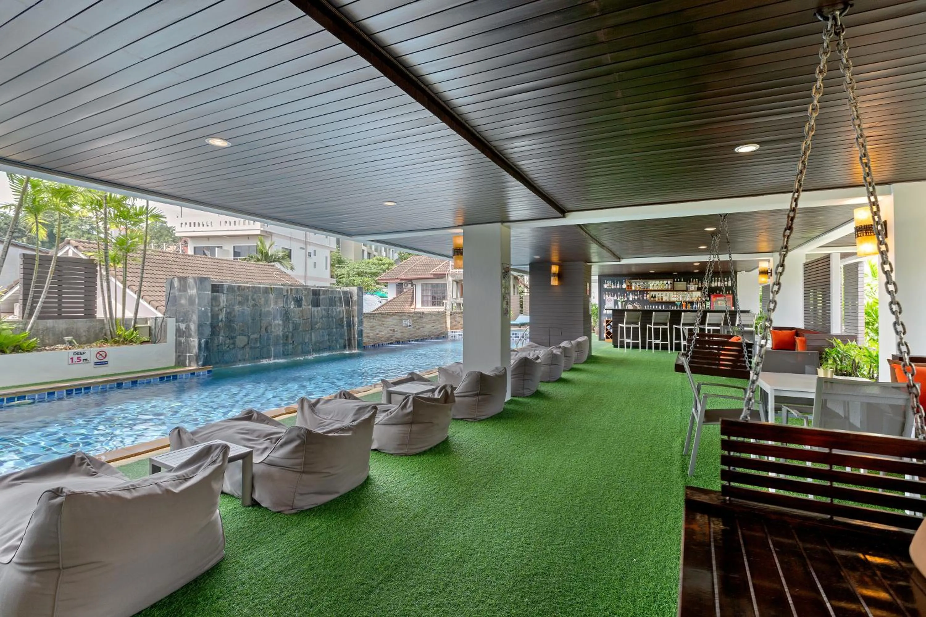 Lounge or bar in Baramee Resortel