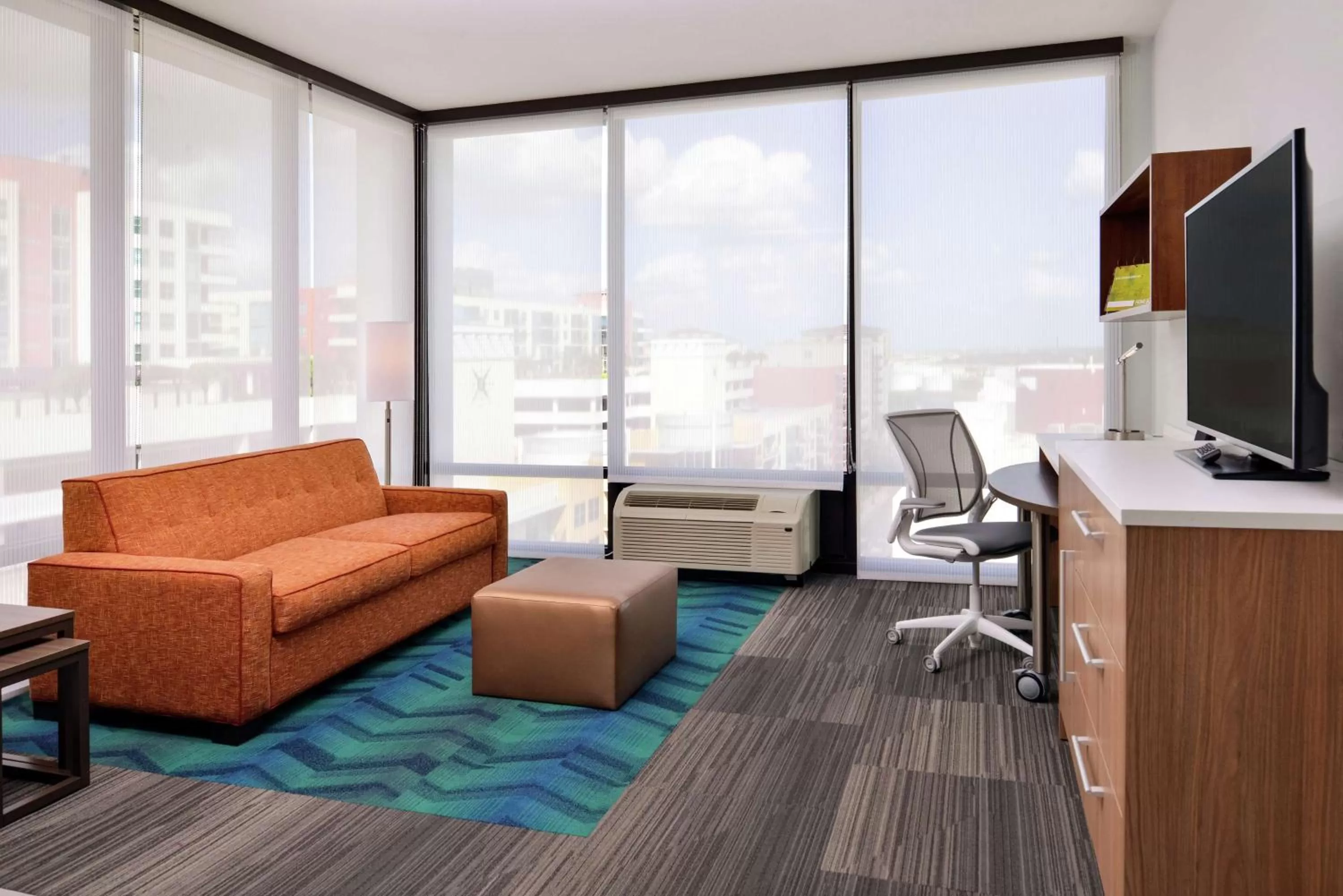 Bedroom in Home2 Suites By Hilton Tampa Downtown Channel District