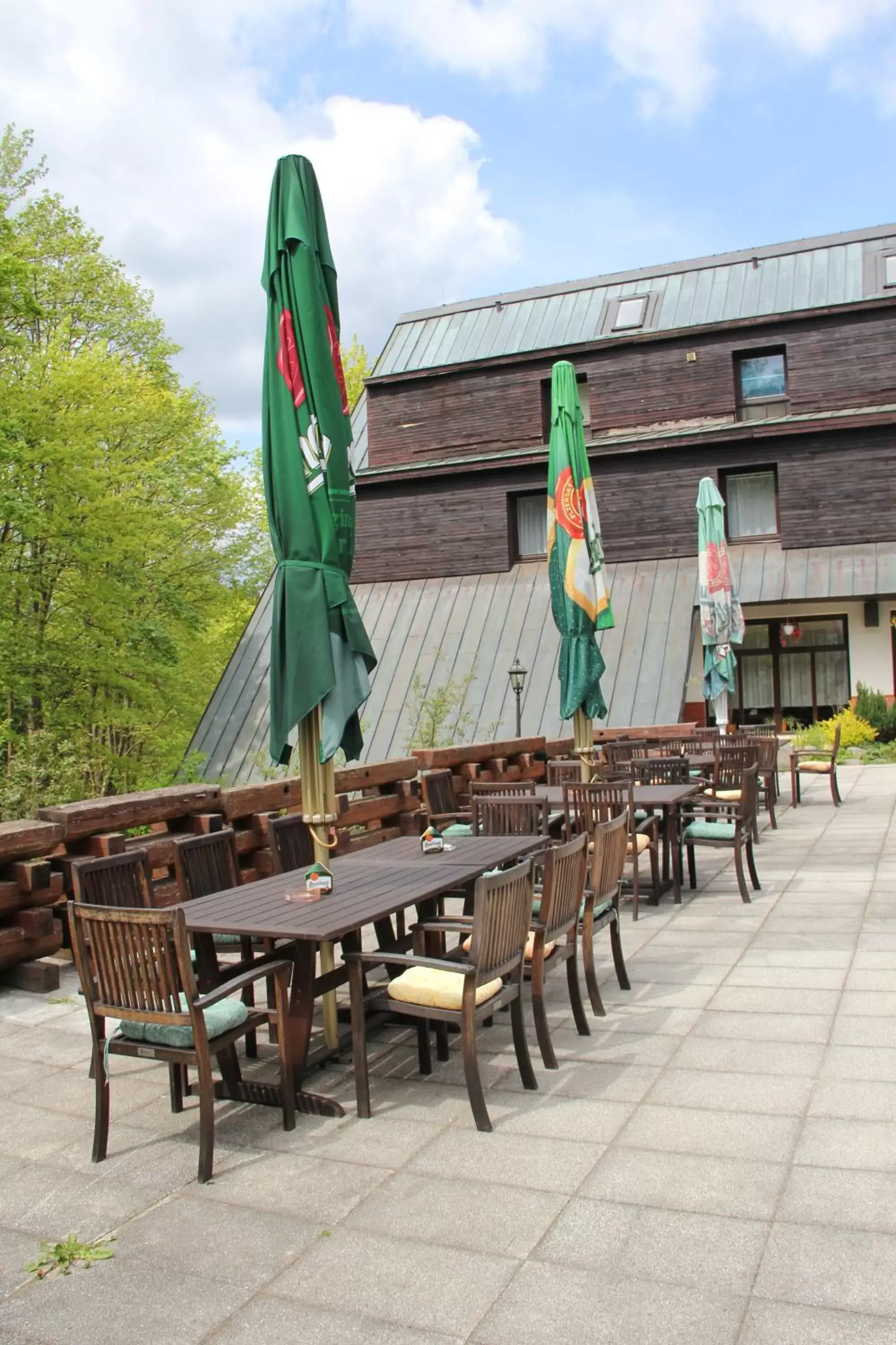 Restaurant/places to eat, Patio/Outdoor Area in Wellness hotel Harrachovka