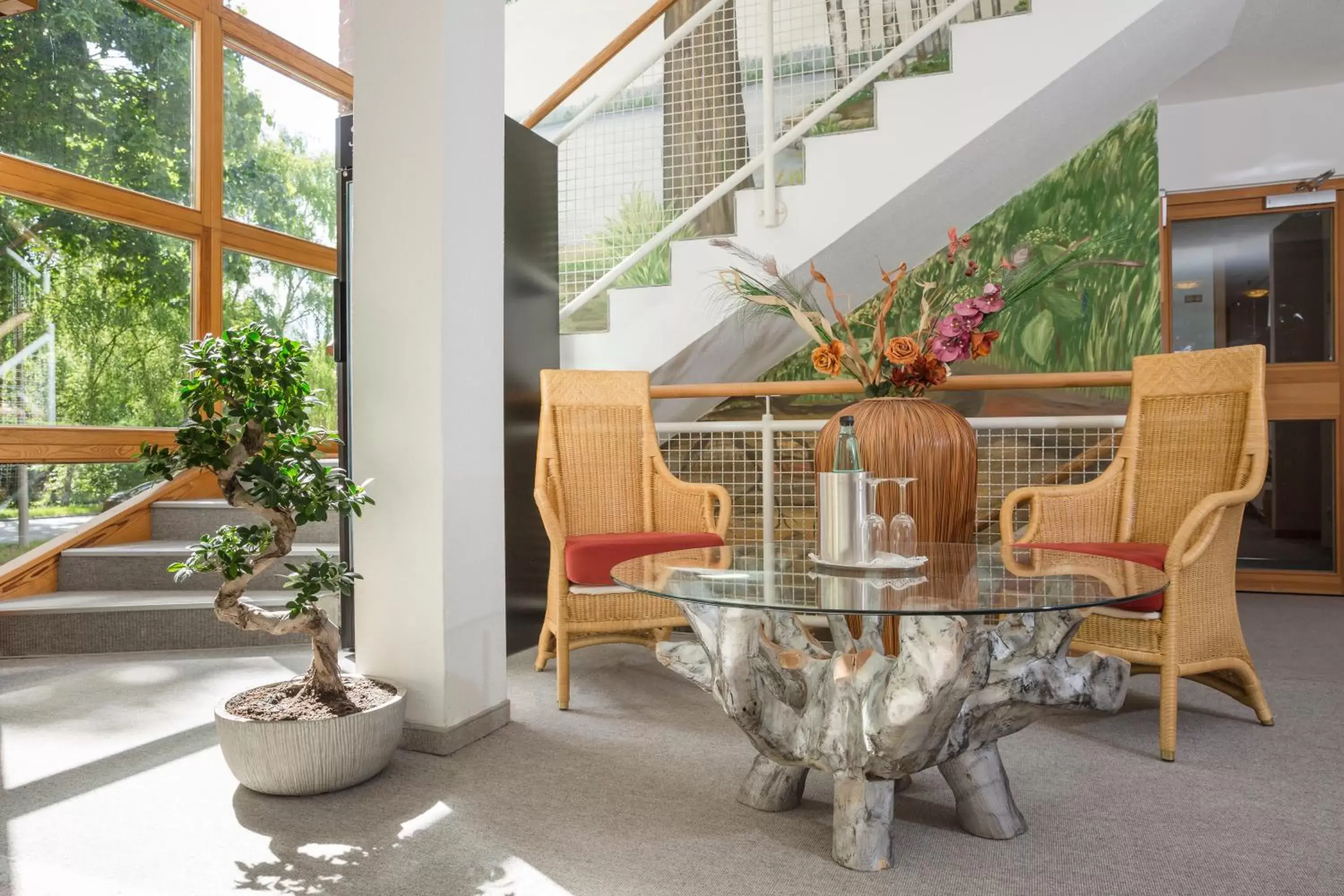 Lobby or reception in Ökotel Hamburg Lobby or reception in Ökotel Hamburg