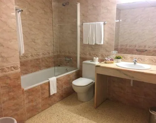 Bathroom in Hotel Octavia