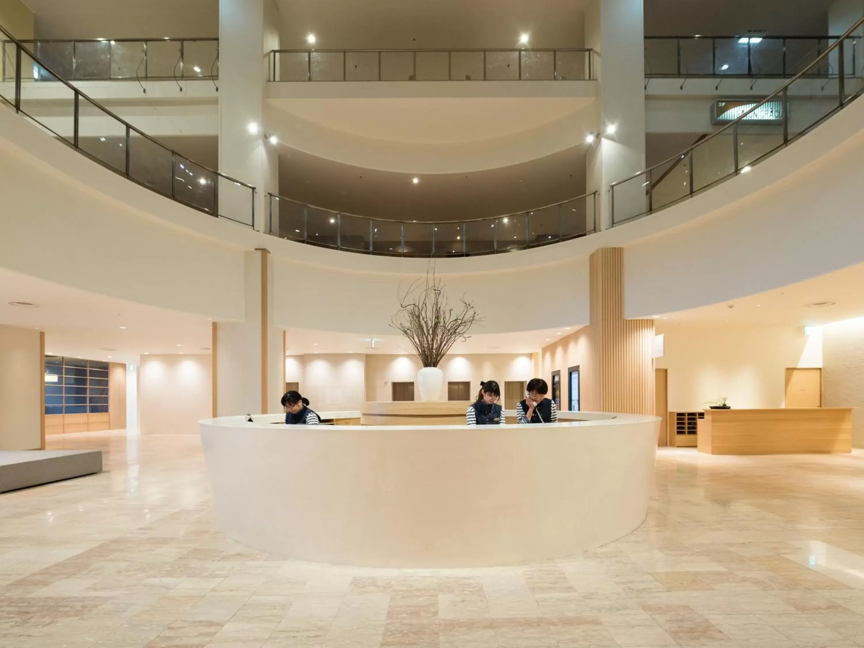 Lobby/Reception in Shirahama Key Terrace Hotel Seamore