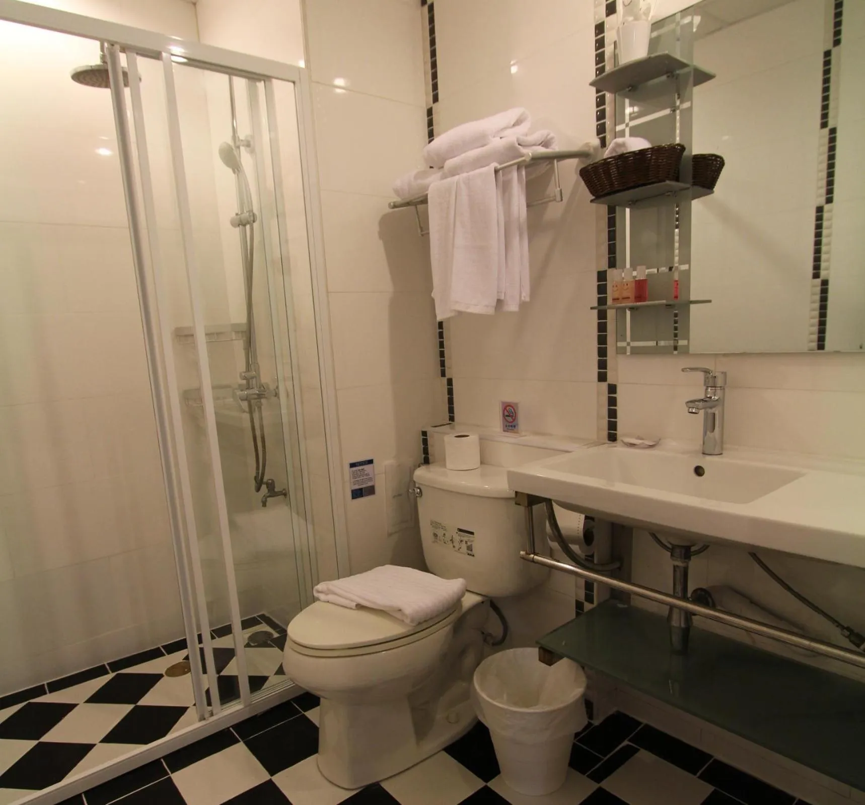 Bathroom in At Residence Suvarnabhumi Hotel