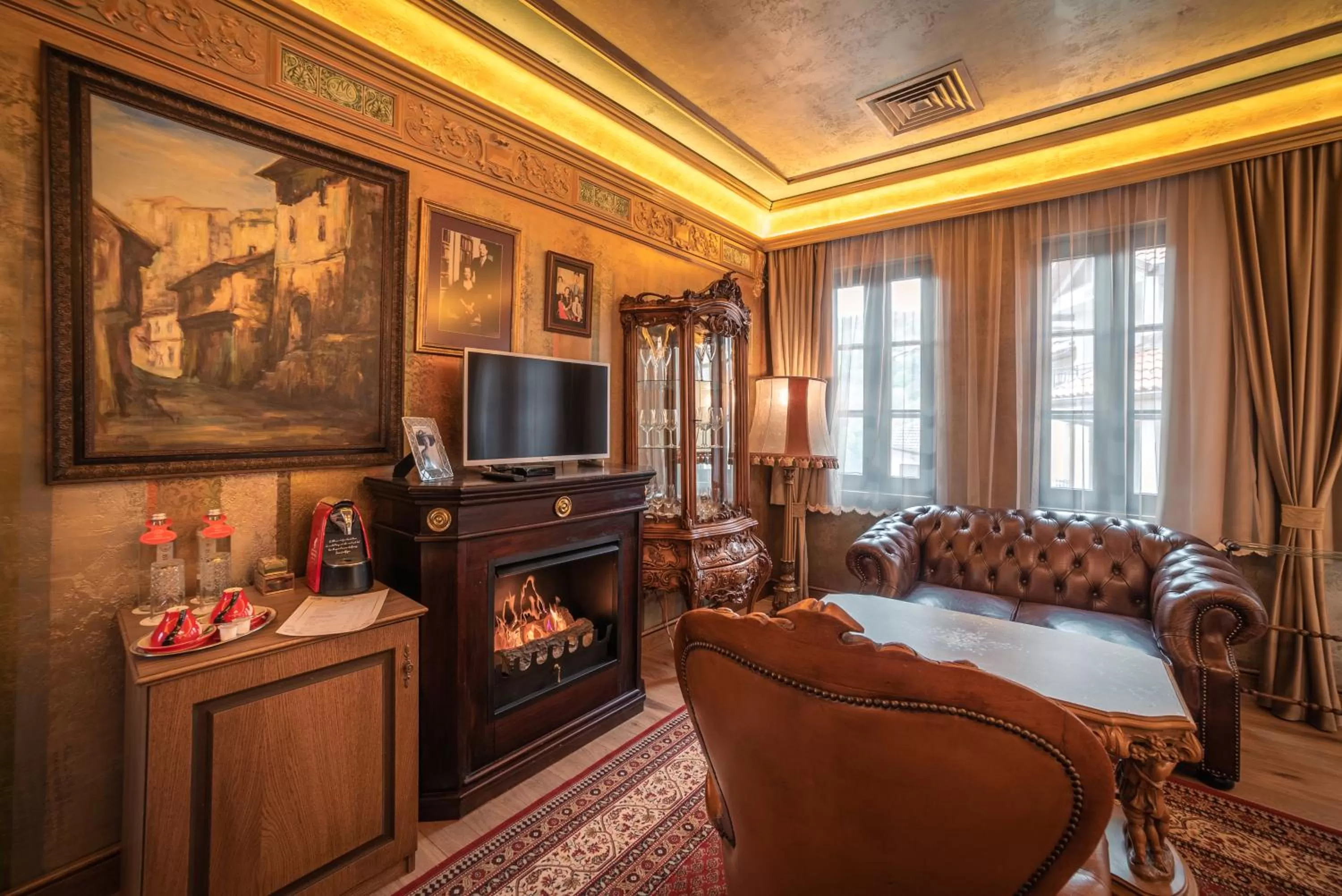 Seating area in Bey House Royal Hotel