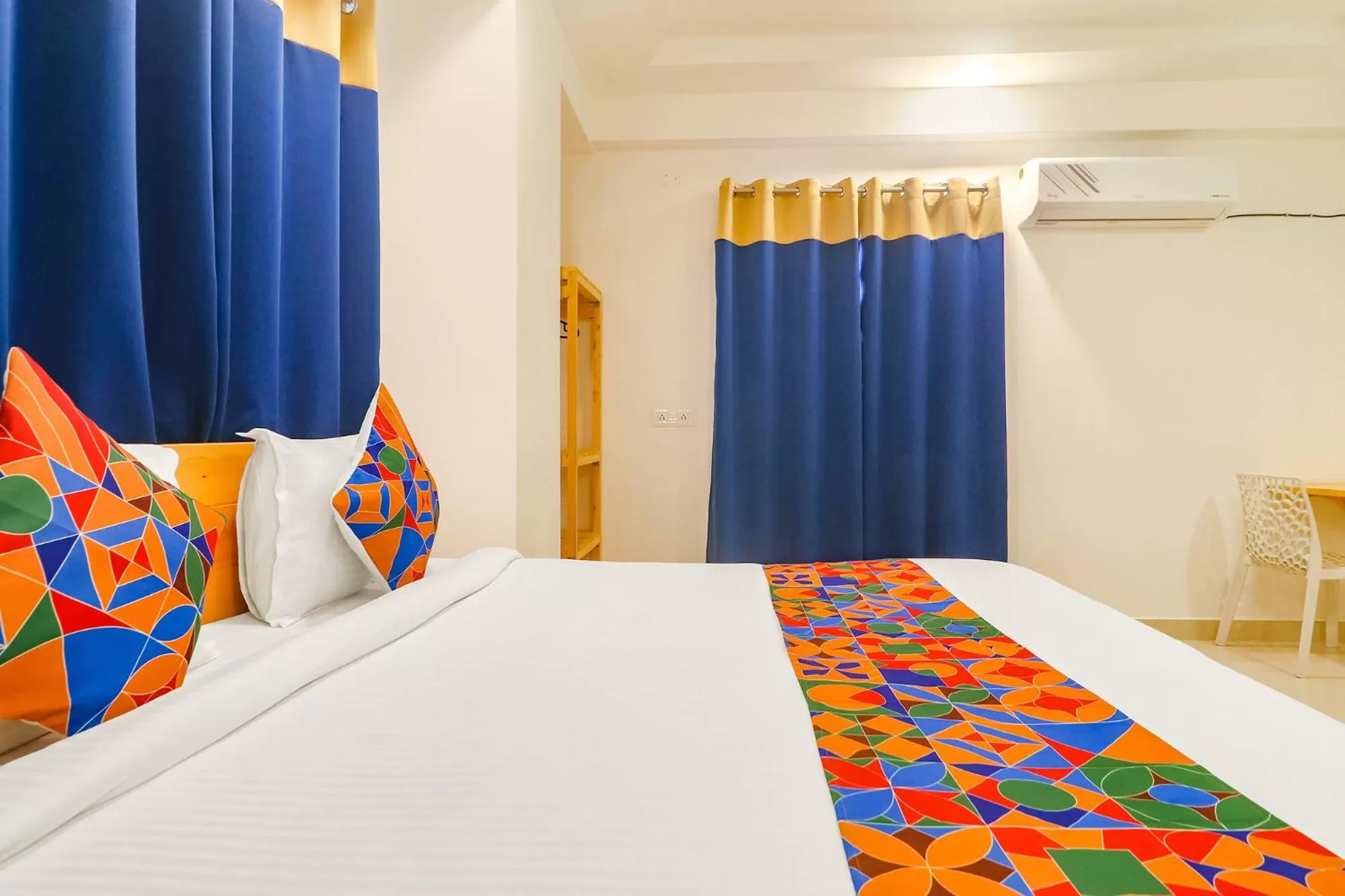 Bed in FabHotel Green Leaf