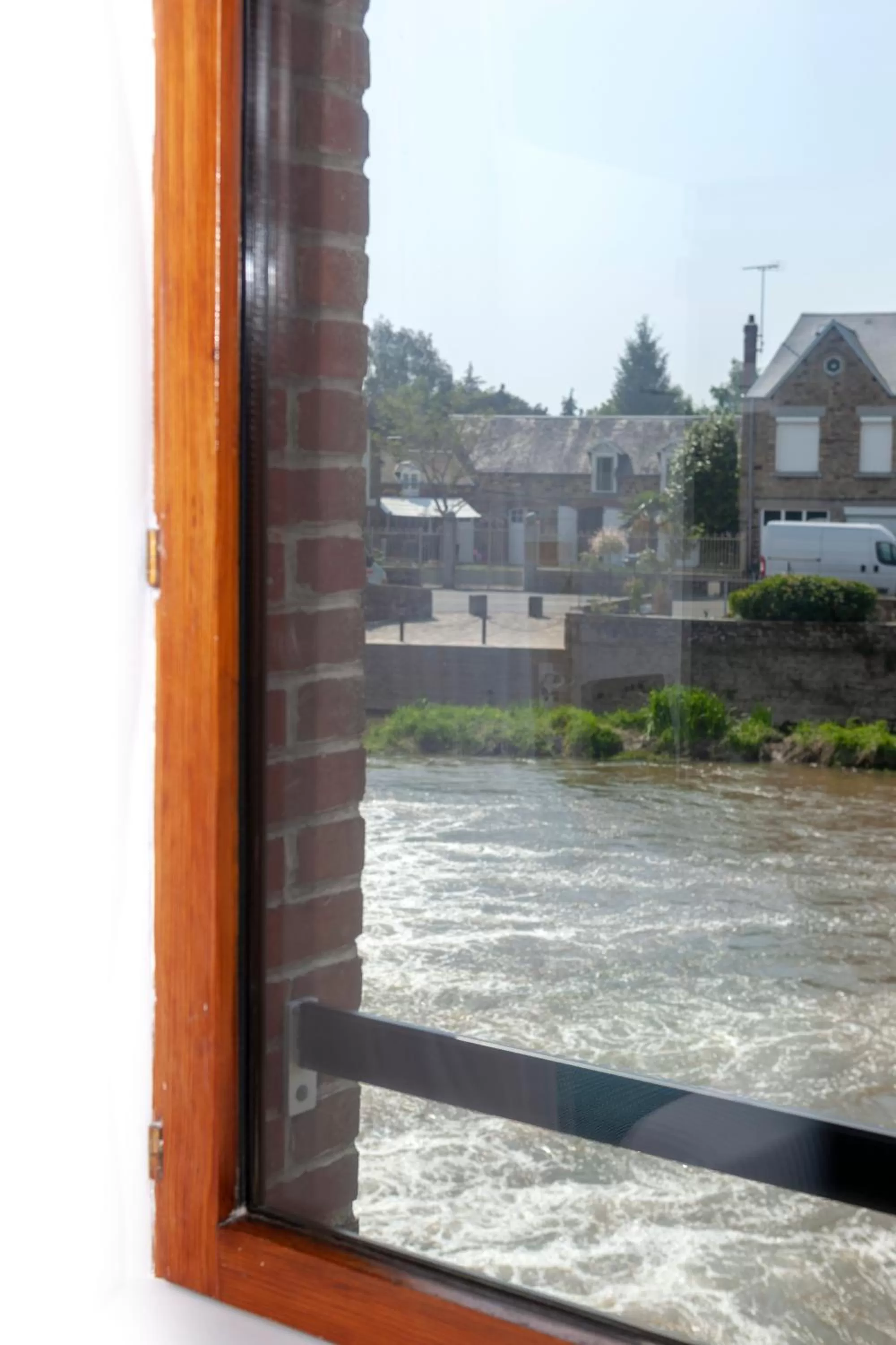 River view in Best Western Le Moulin de Ducey