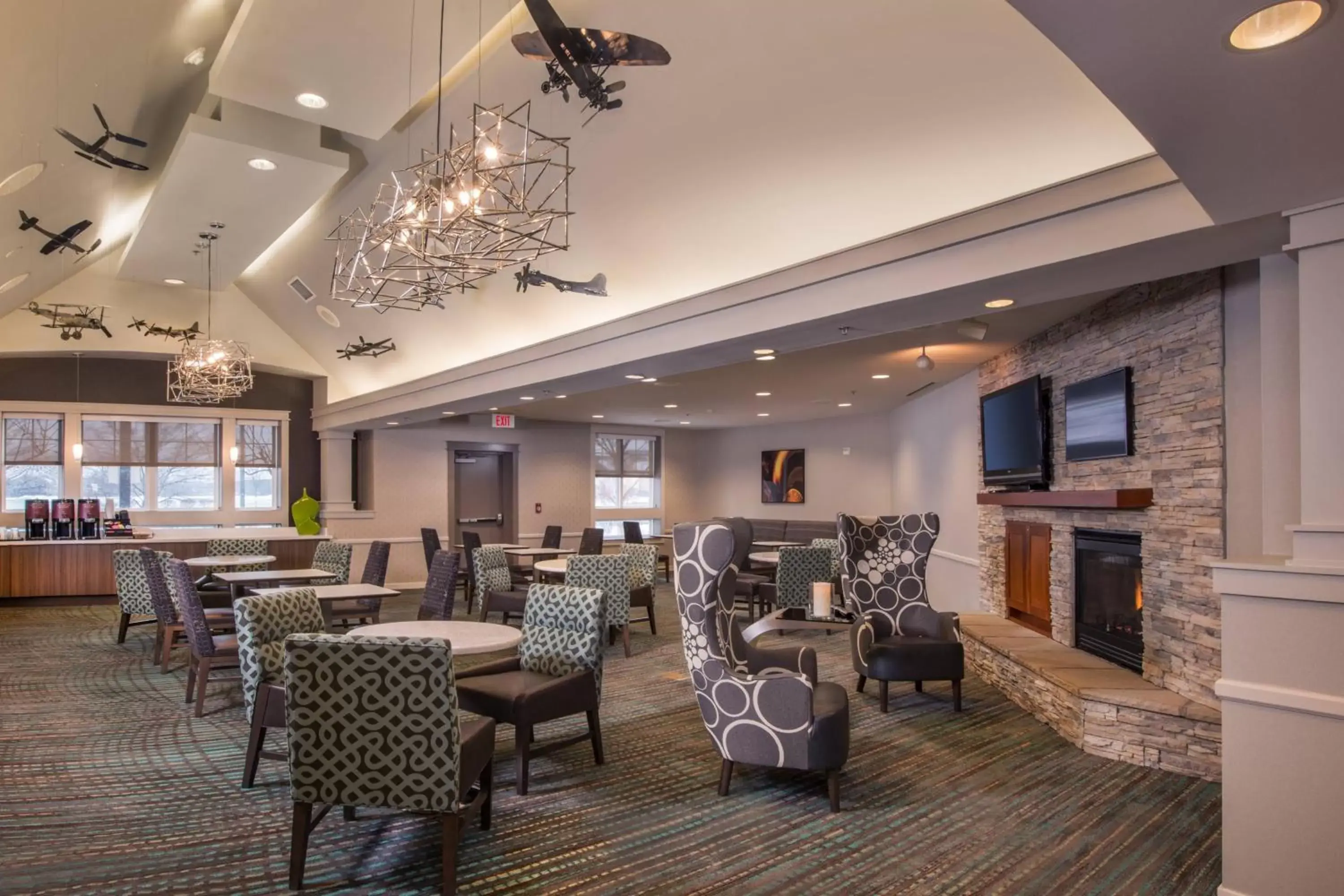 Lobby or reception, Lounge/Bar in Residence Inn Chantilly Dulles South