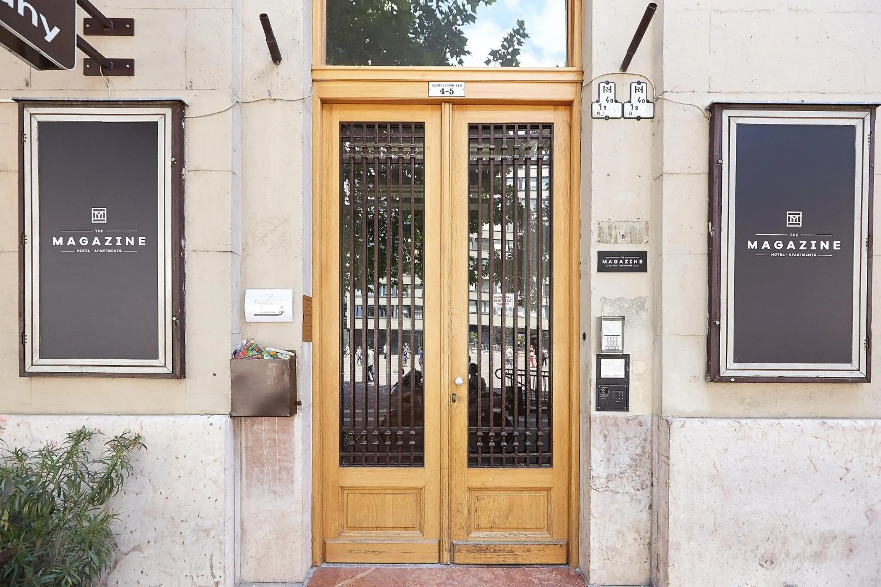 Facade/entrance in The Magazine Hotel & Apartments