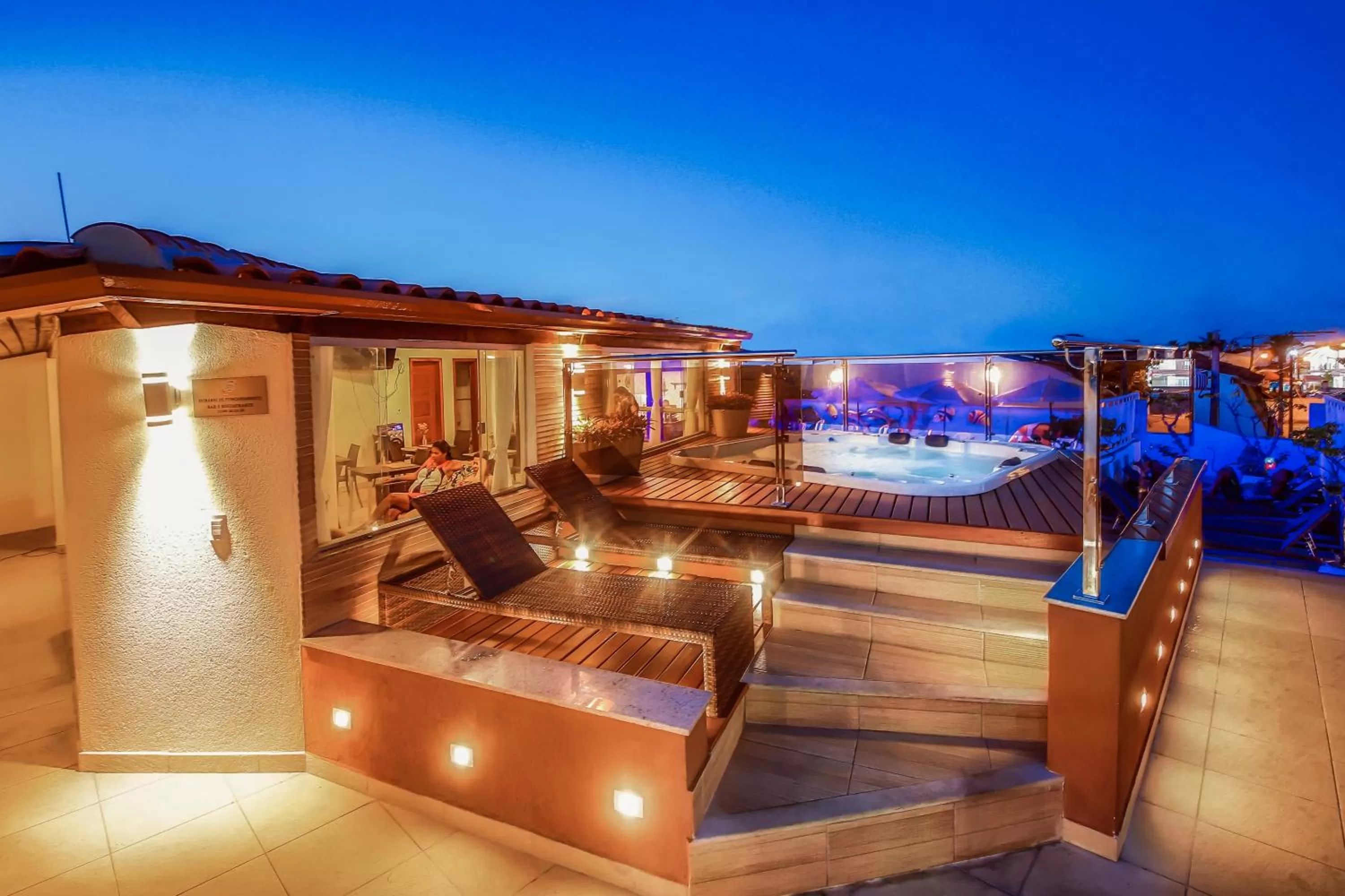 Hot Tub in Rede Andrade Terra Brasil