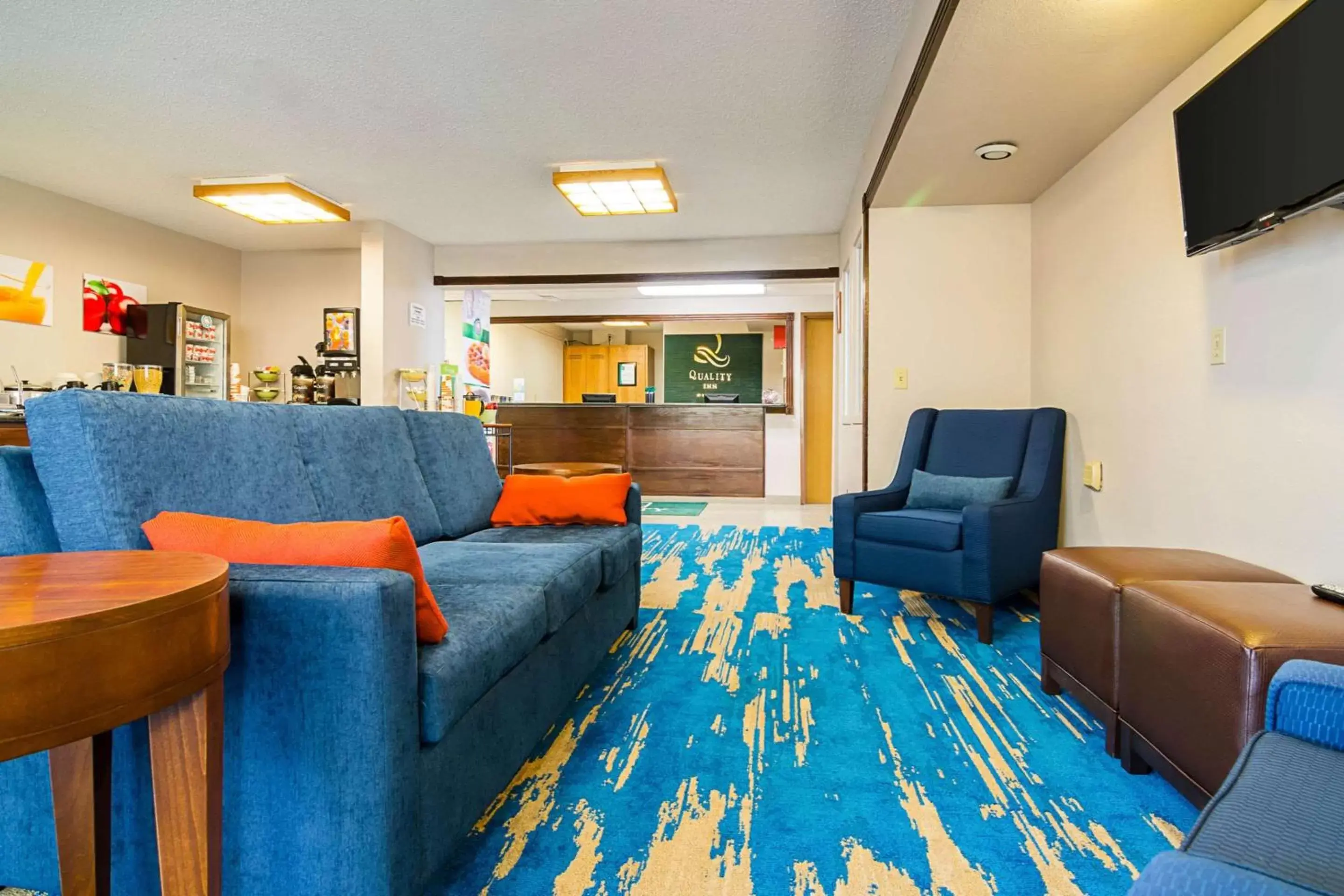 Lobby or reception, Seating Area in Quality Inn Sidney I-80