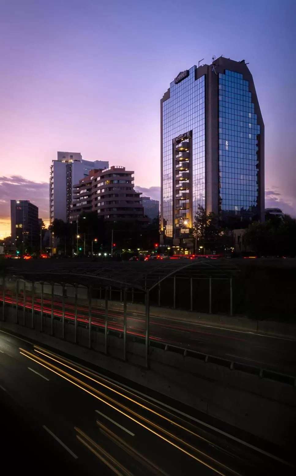 Property building in Wyndham Garden Santiago Kennedy