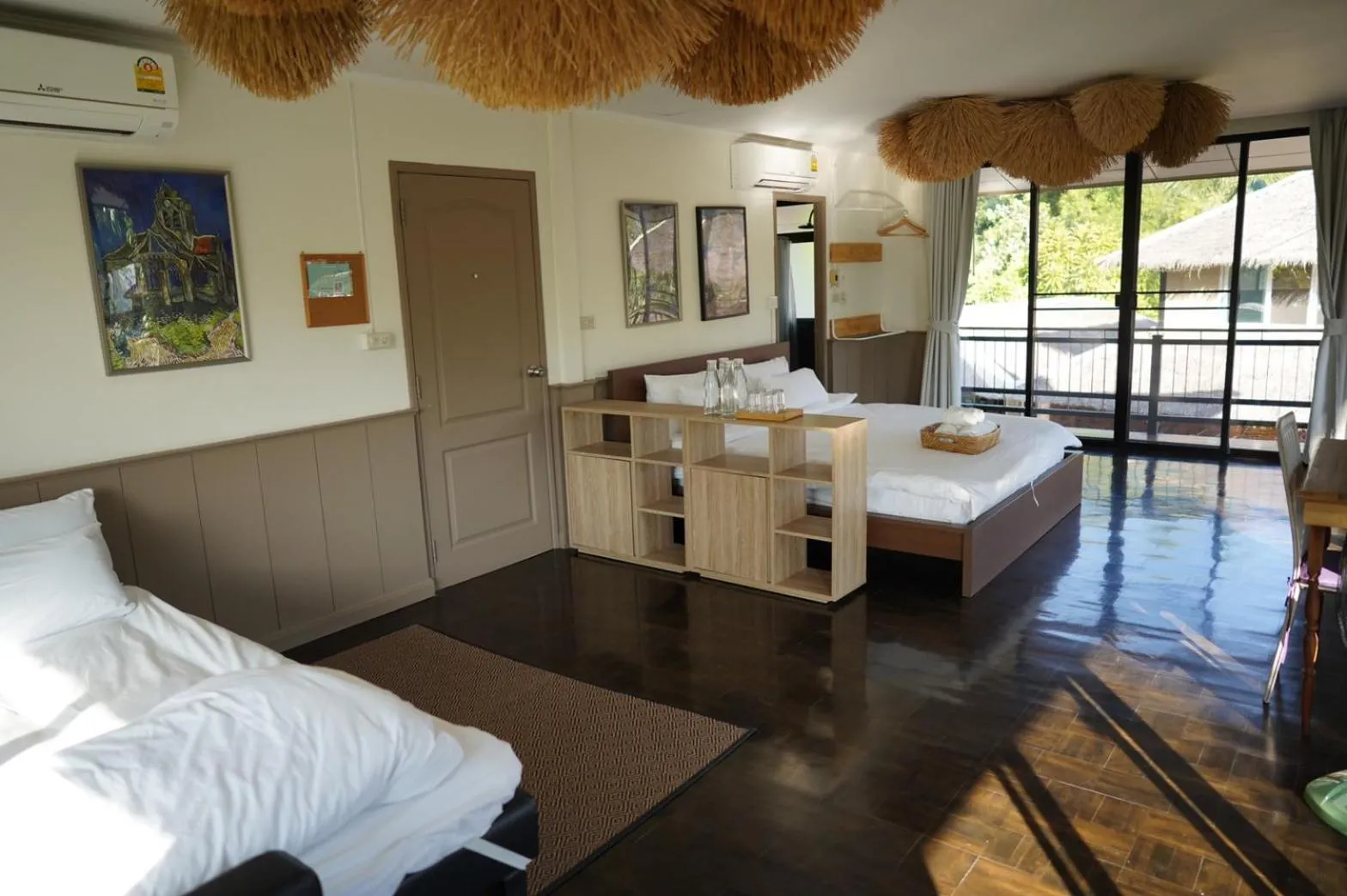 Bed in Villa Panalai