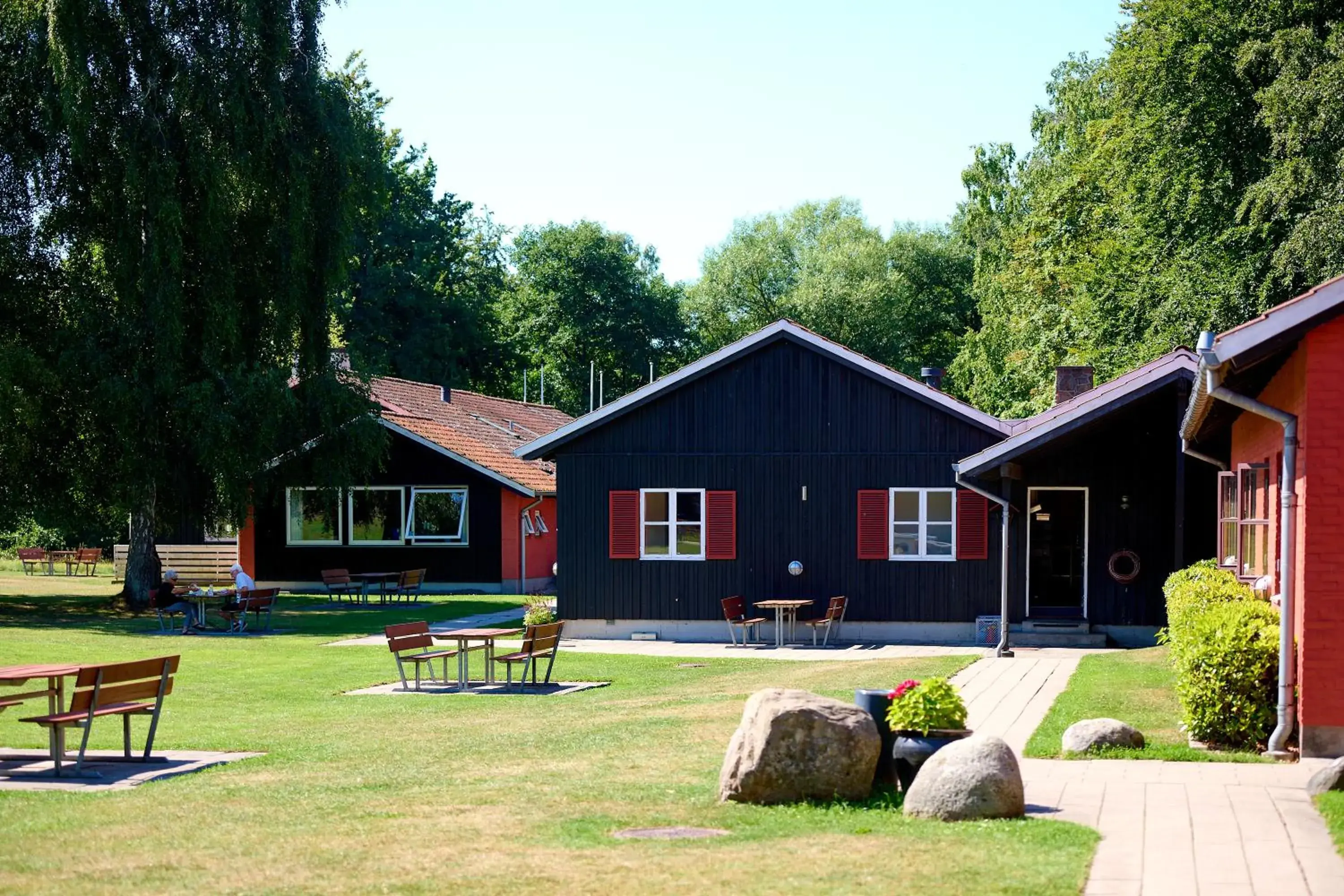 Garden, Property Building in Danhostel Hillerød