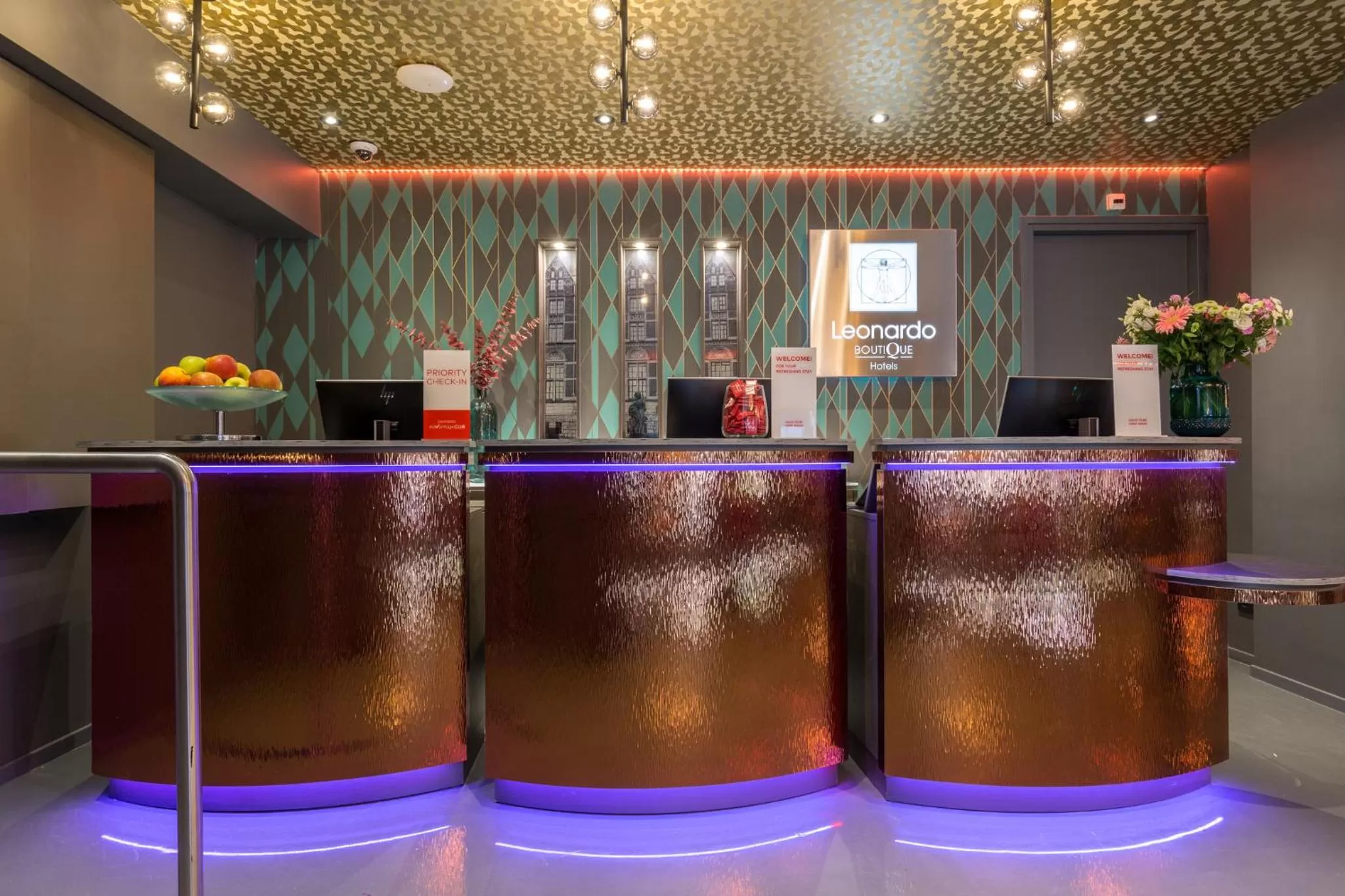 Lobby or reception in Leonardo Boutique Museumhotel