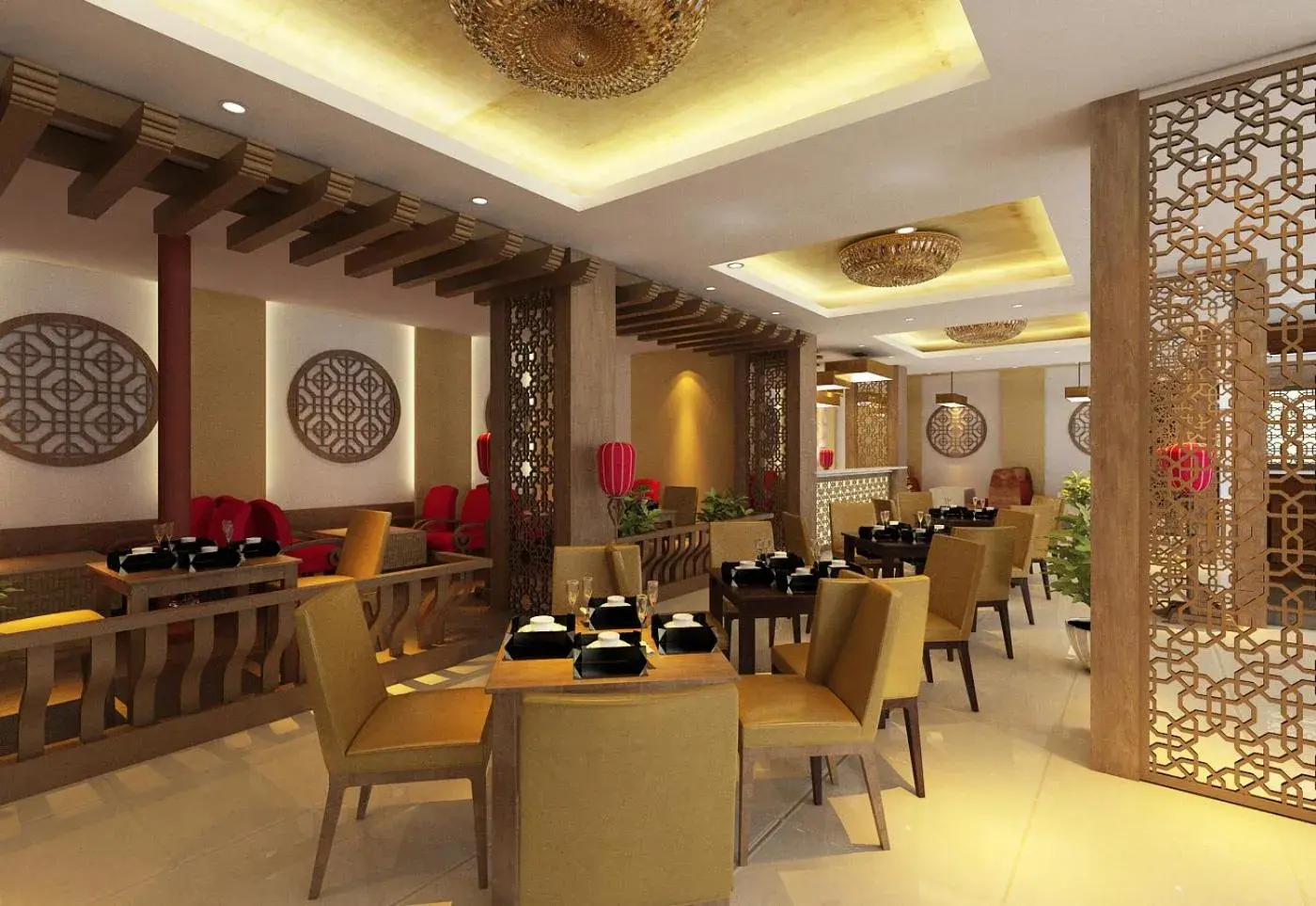 Restaurant/Places to Eat in Dong Khanh Hotel