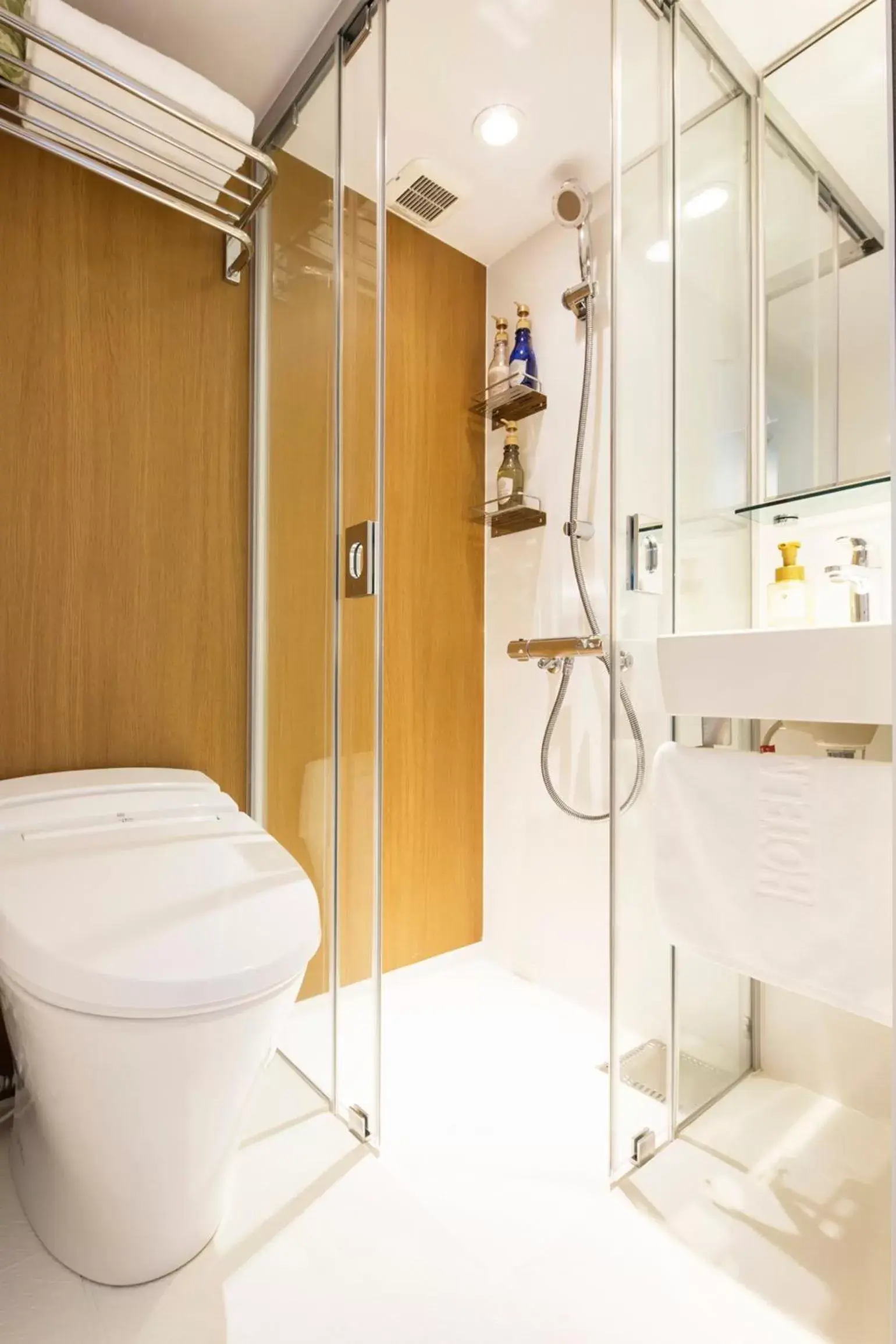Shower, Bathroom in Hotel Mystays Gotanda Station