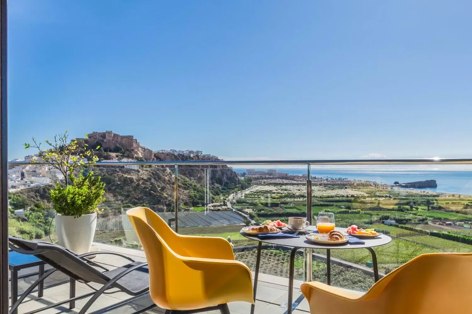 Balcony/Terrace in Hotel Miba