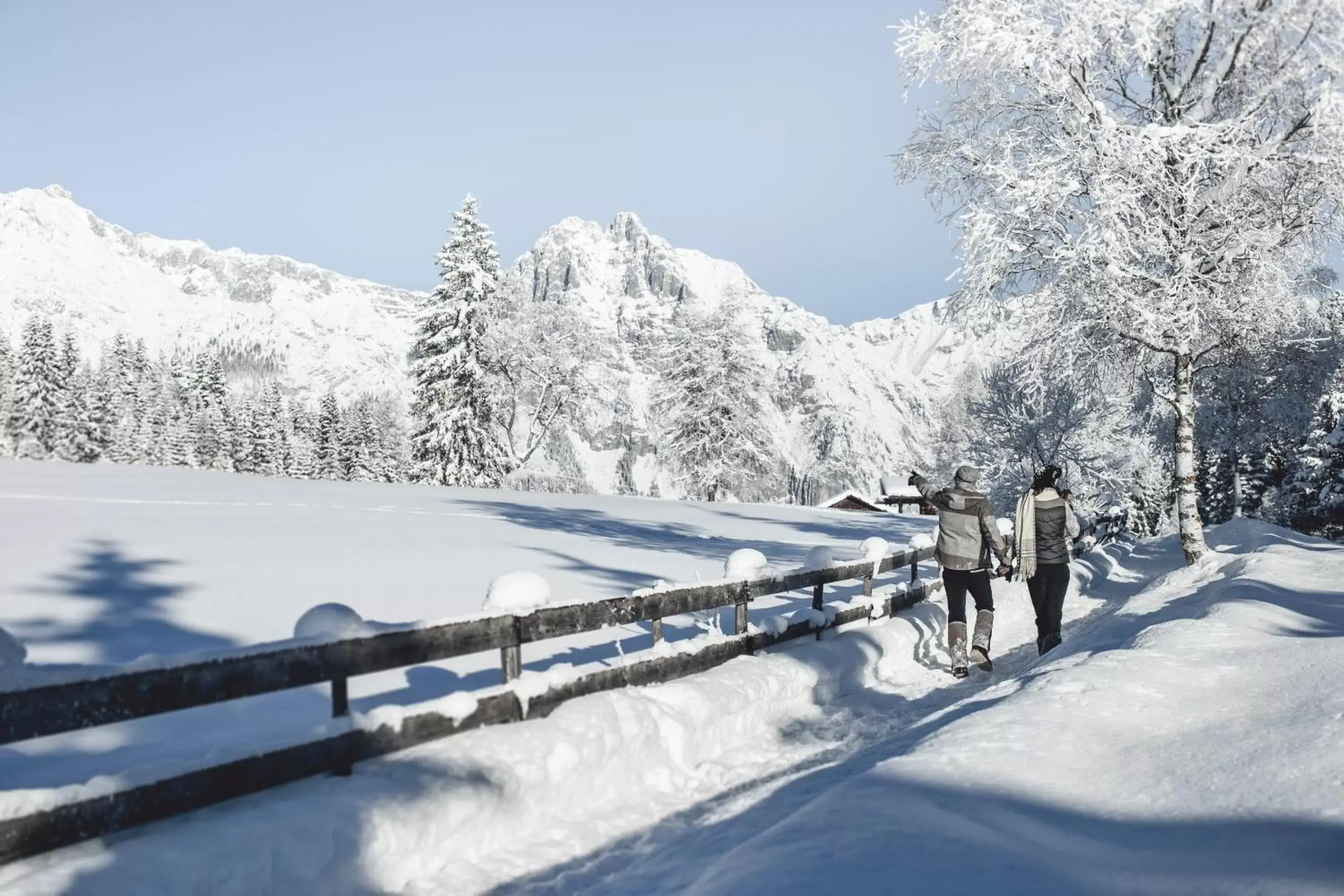 Natural landscape, Winter in Inntaler Hof