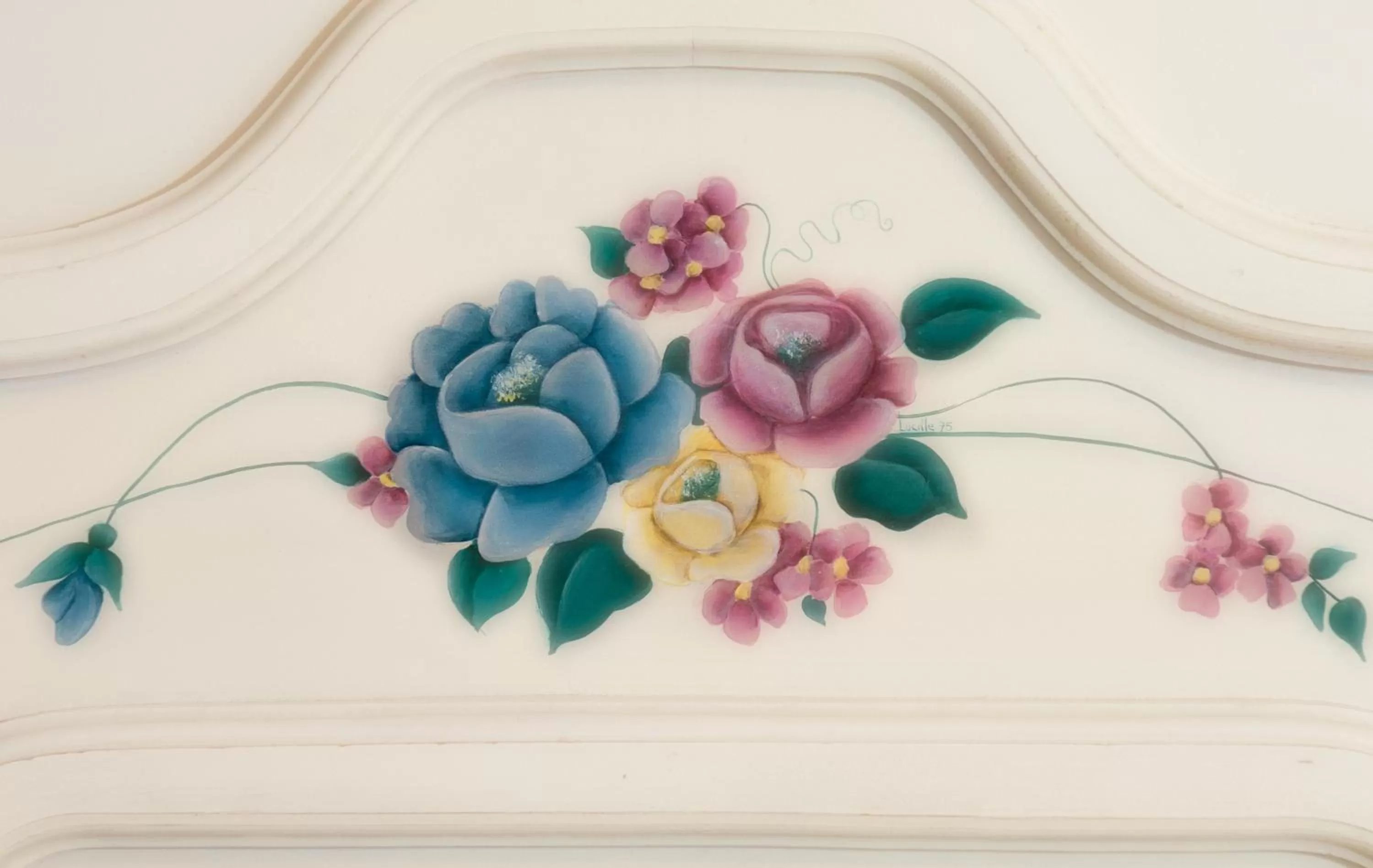 Decorative detail in Telegraph House Motel