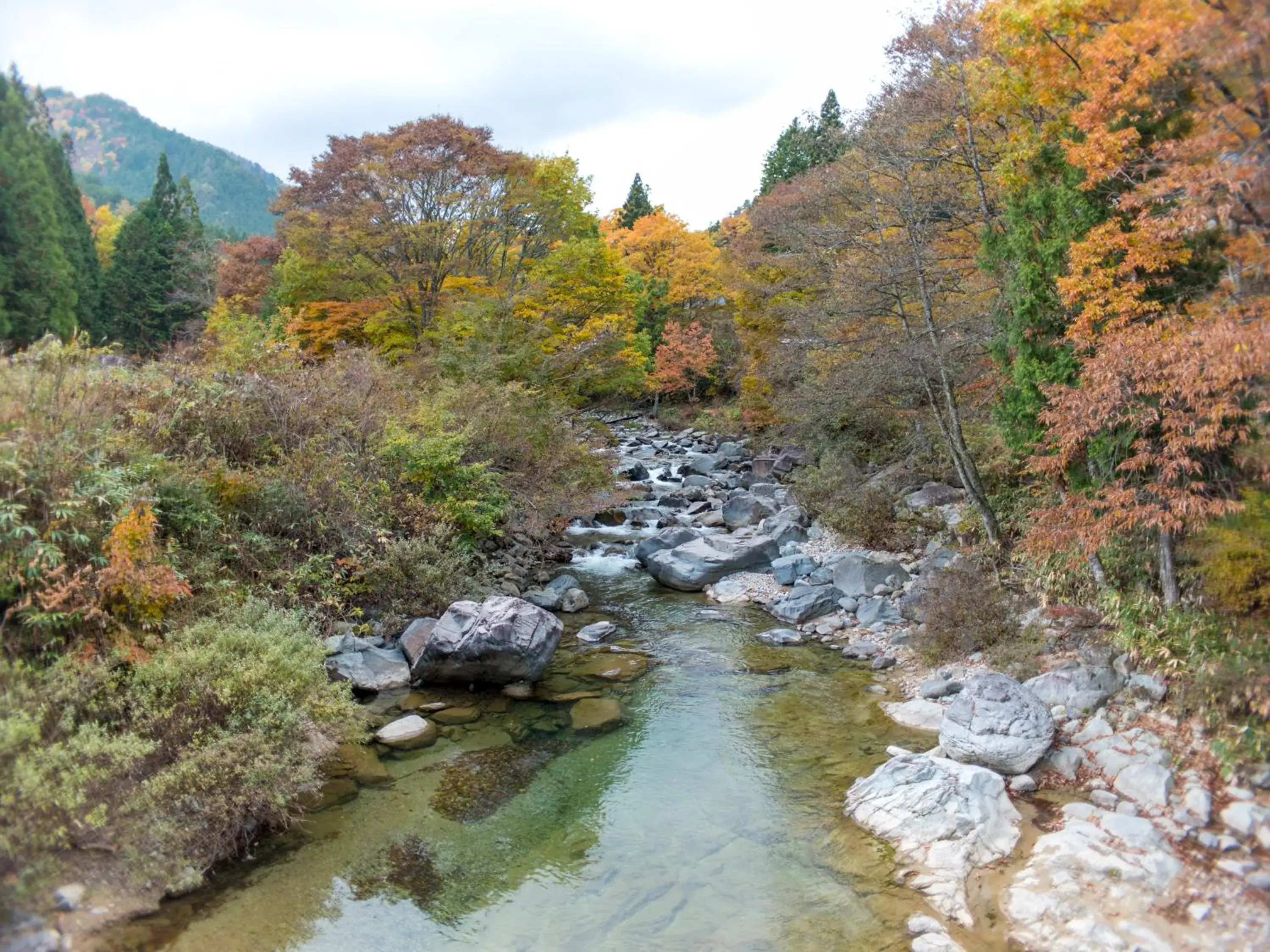 Natural Landscape in Wanosato Ryokan