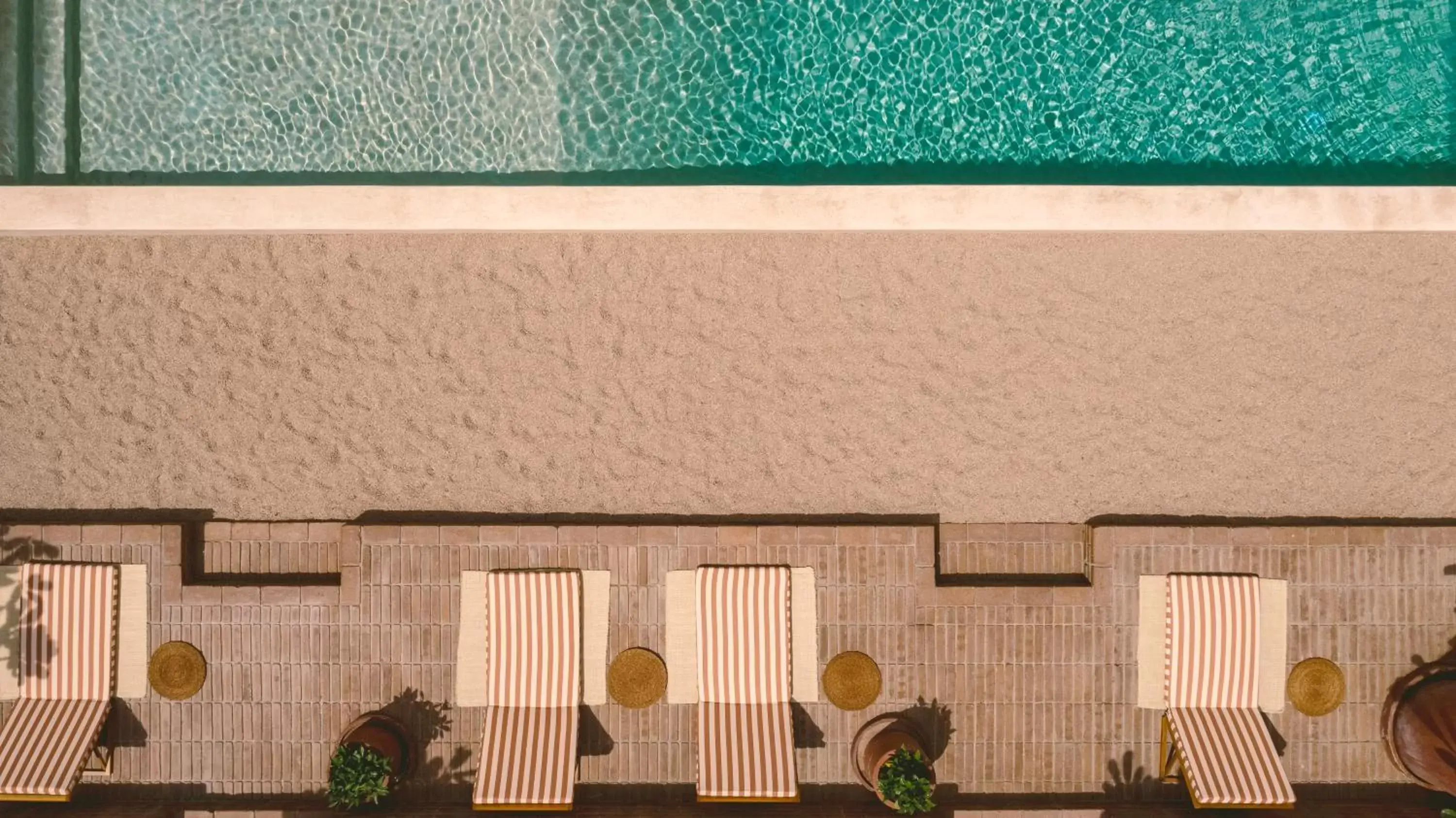 Pool view in Baja Club Hotel, La Paz, Baja California Sur, a Member of Design Hotels