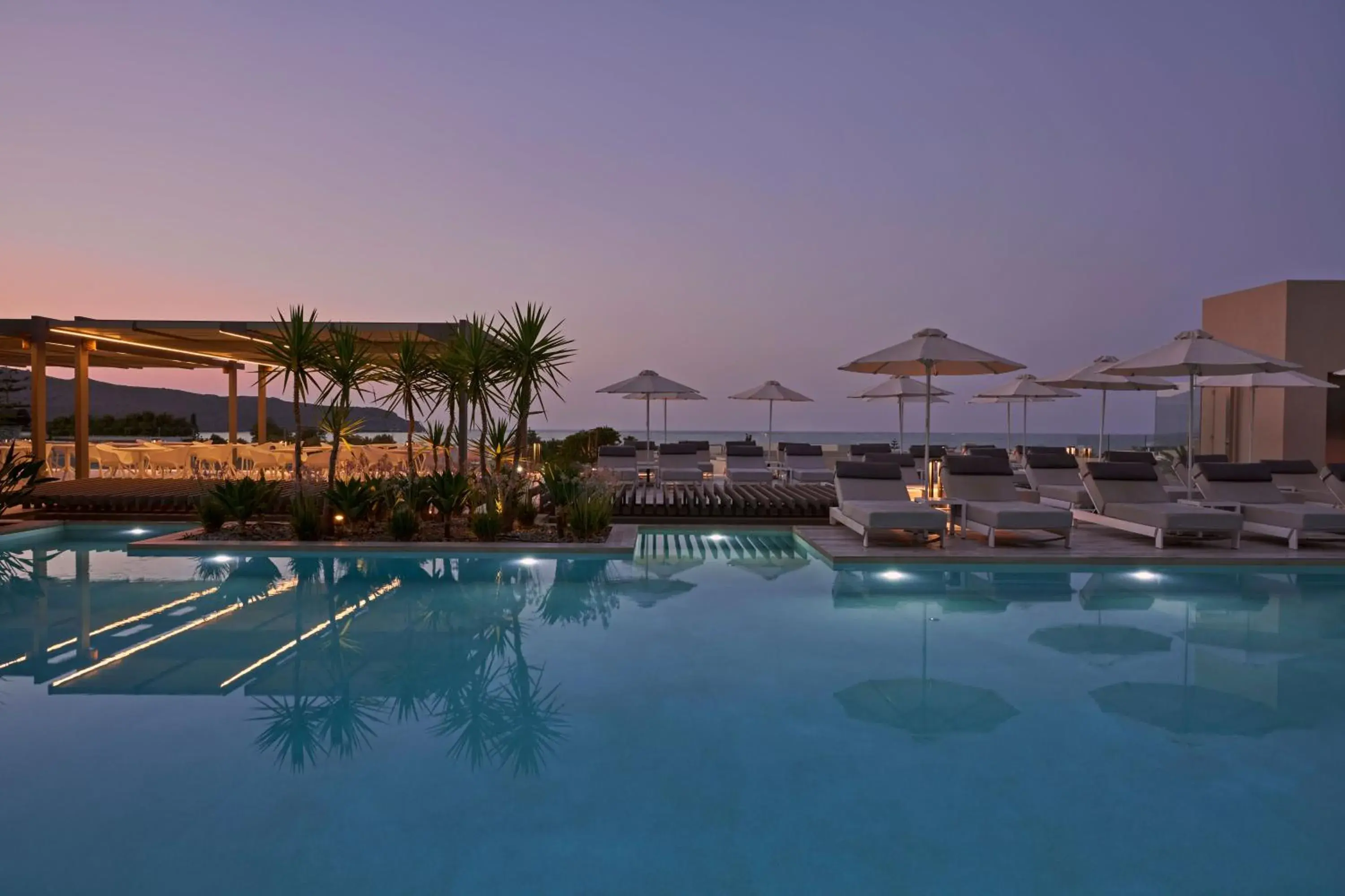 Swimming Pool in Atlantica Amalthia Beach Hotel - Adults Only