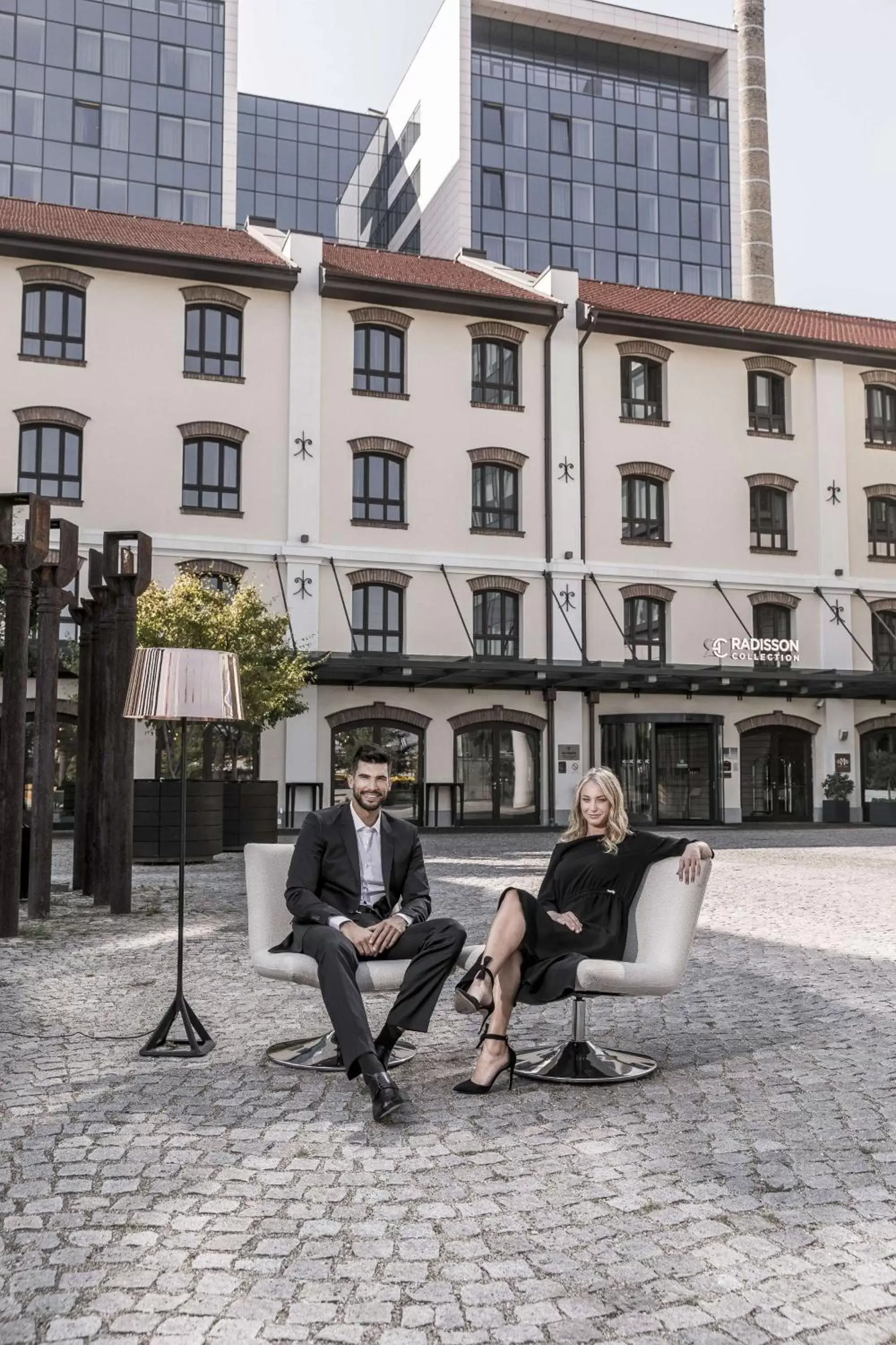 Property building in Radisson Collection Hotel, Old Mill Belgrade