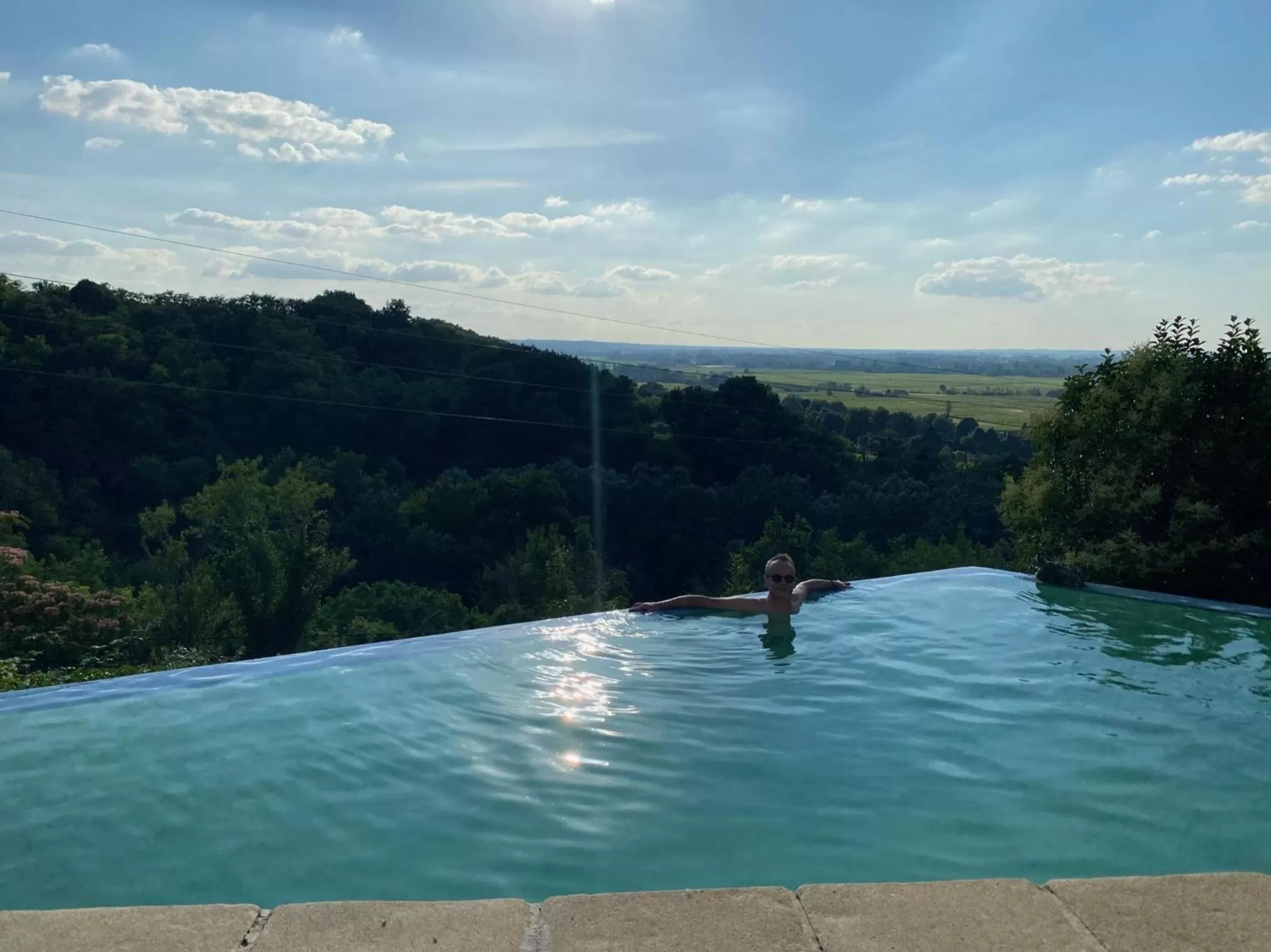 Swimming pool in Le Prieuré de Saint Pierre