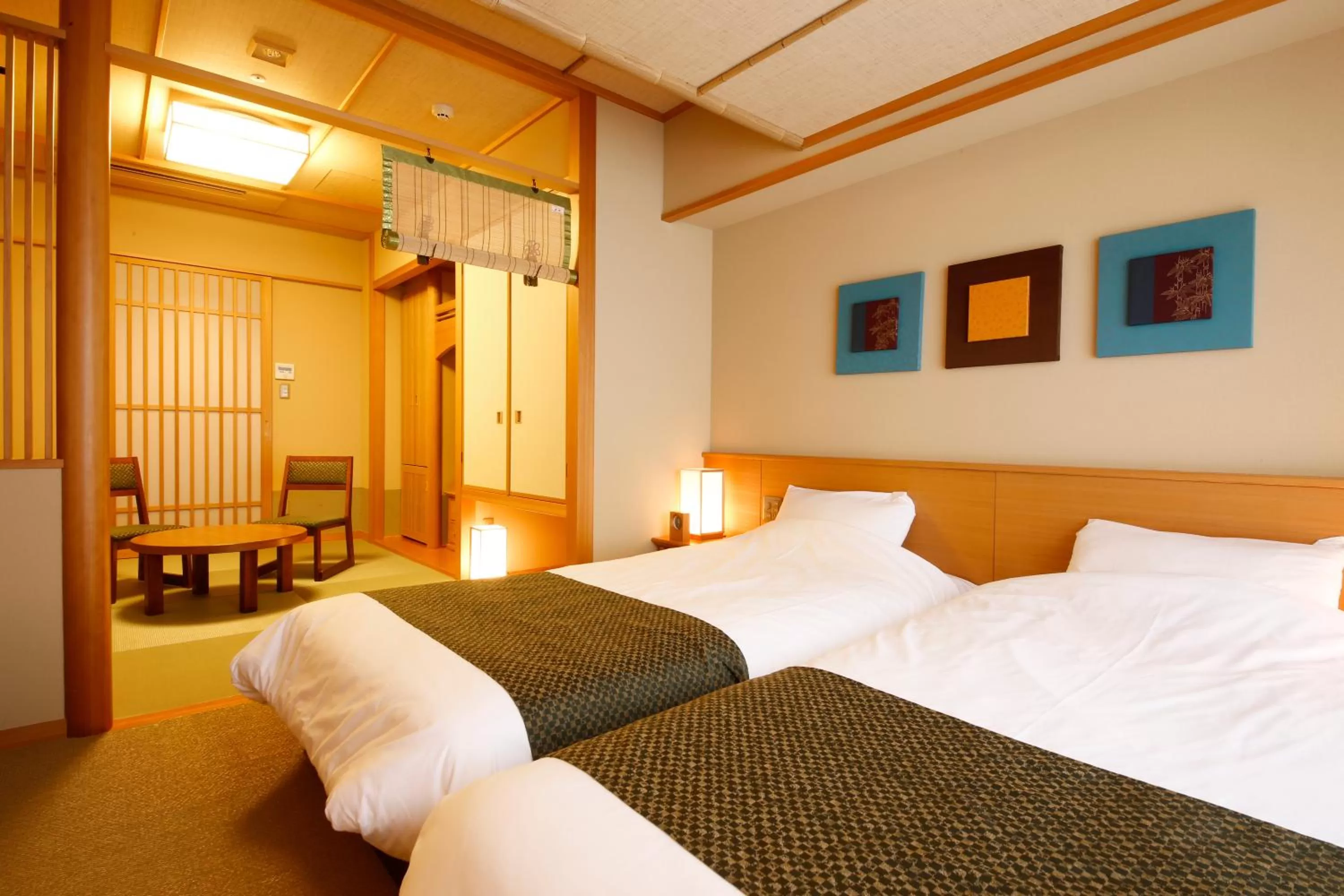 Photo of the whole room, Bed in Kadensho, Arashiyama Onsen, Kyoto - Kyoritsu Resort