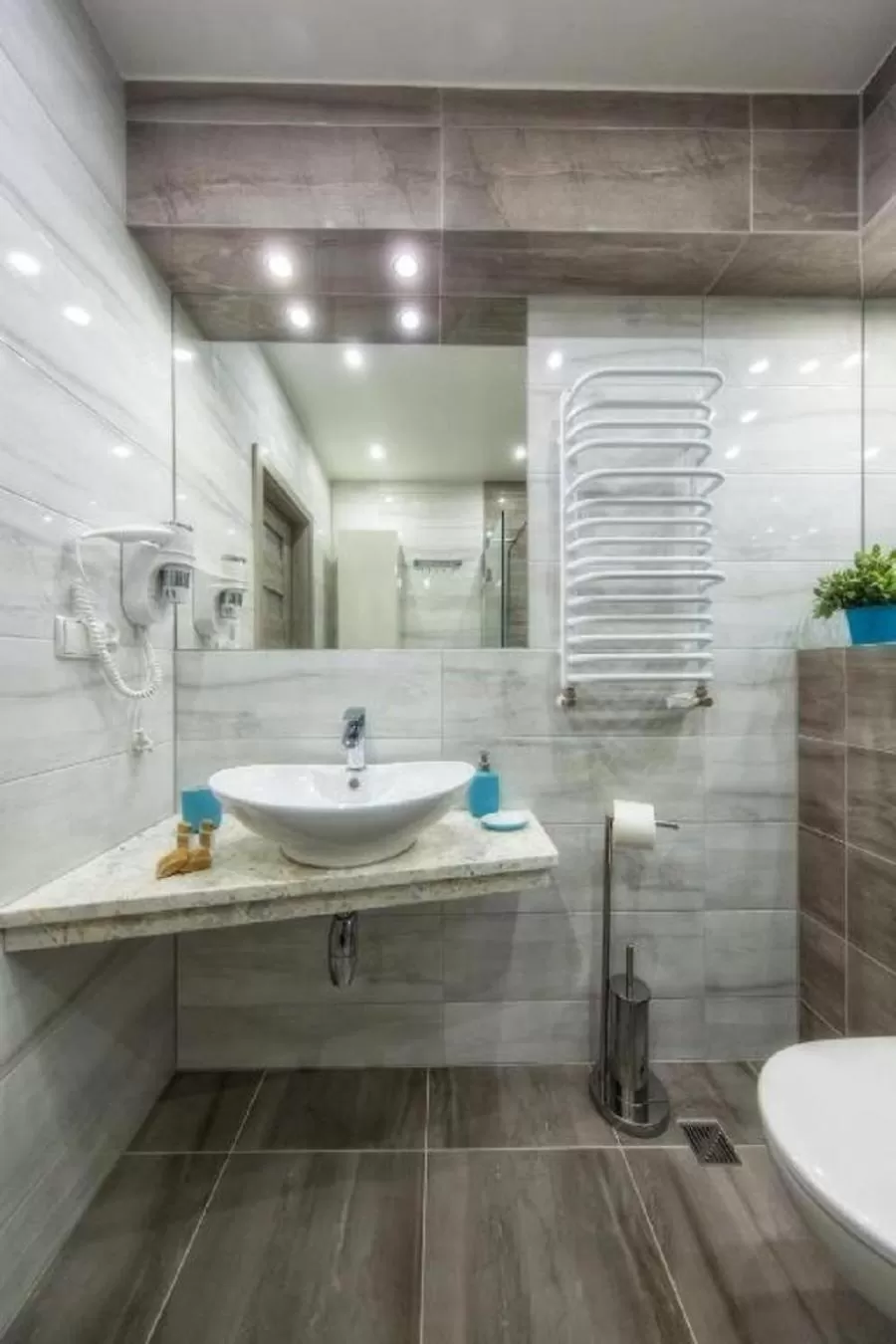 Bathroom in Aparthotel Giewont