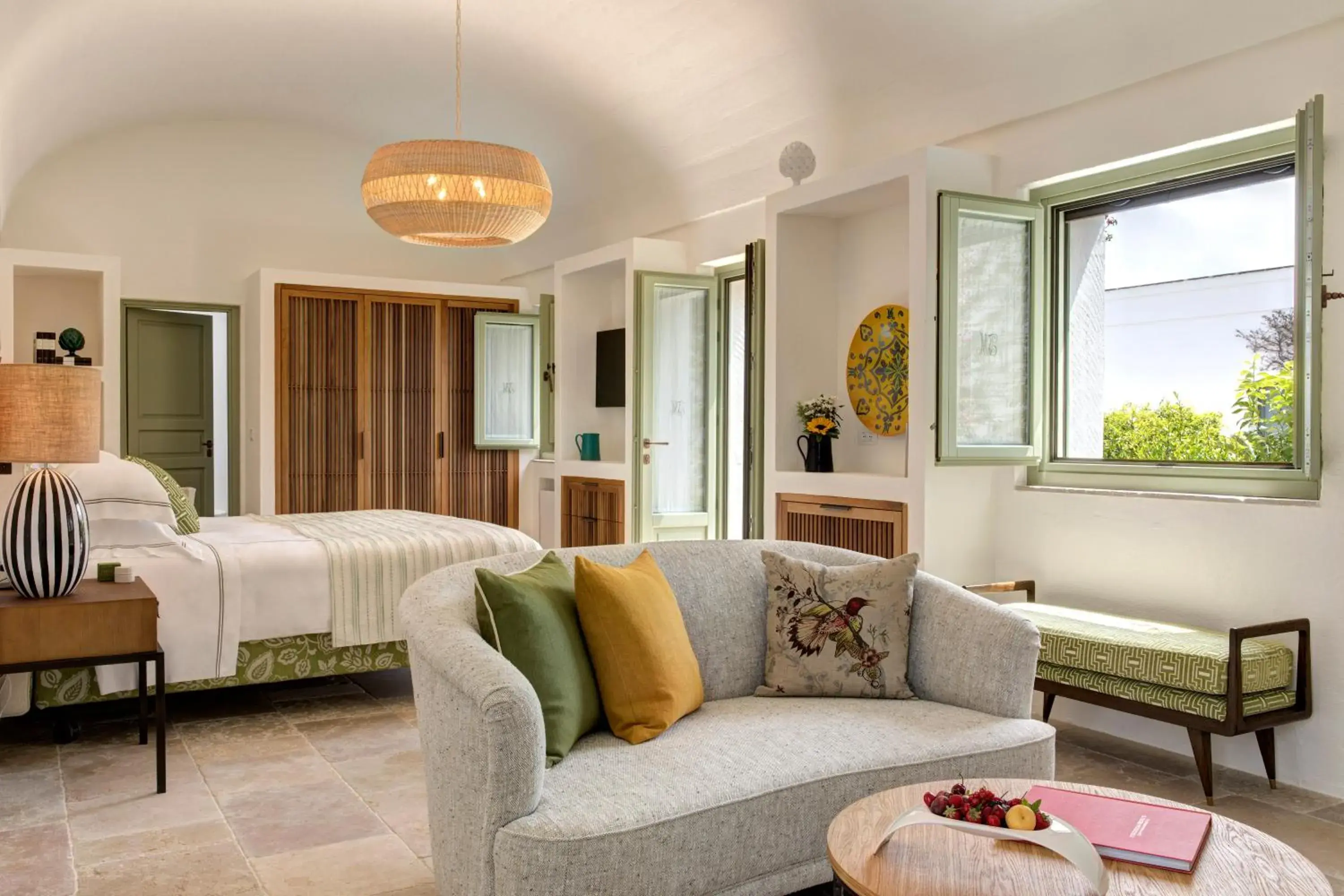 Junior Suite with Terrace and Garden in Rocco Forte Masseria Torre Maizza Junior Suite with Terrace and Garden in Rocco Forte Masseria Torre Maizza