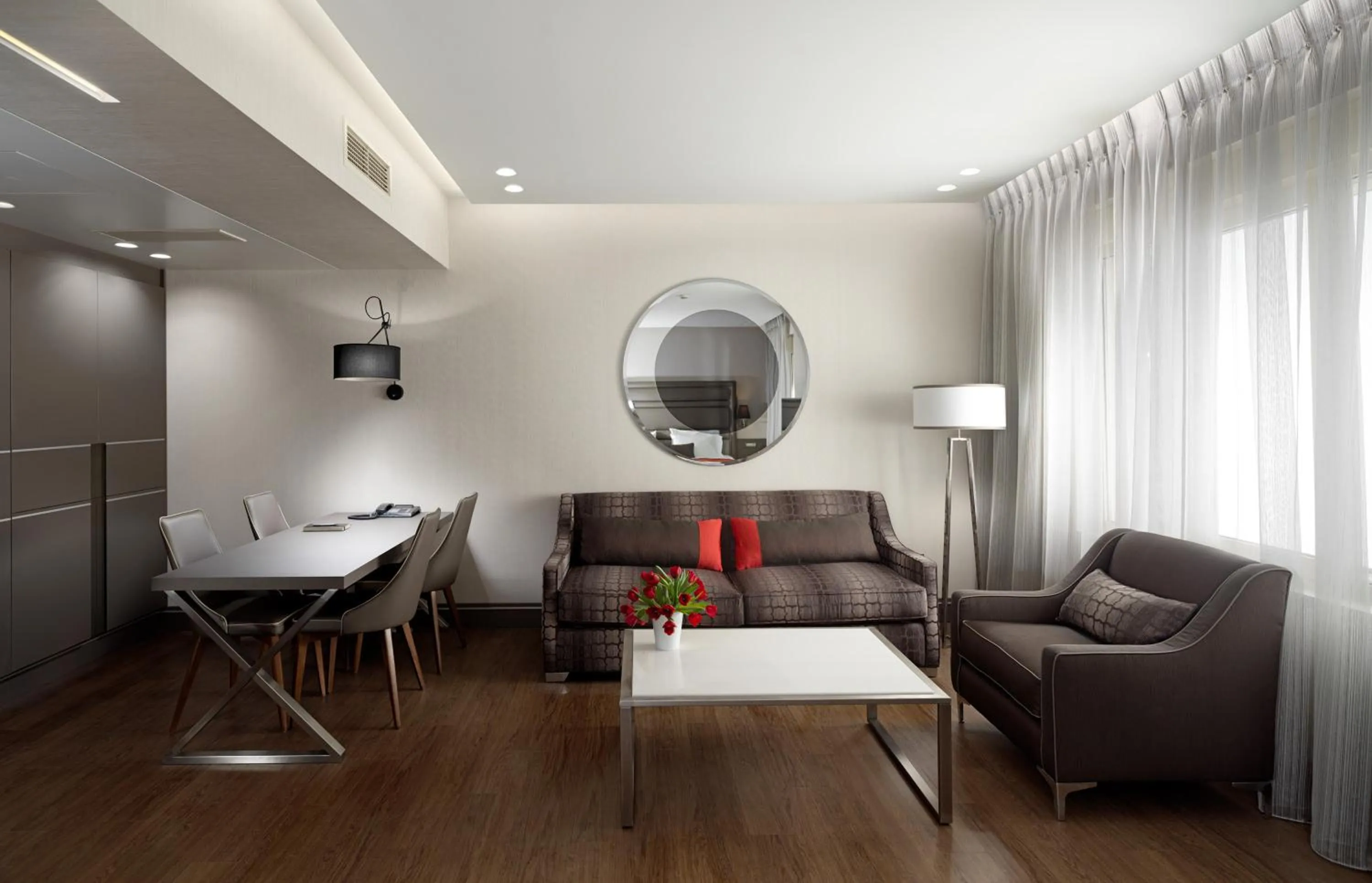 Living room in Holiday Suites