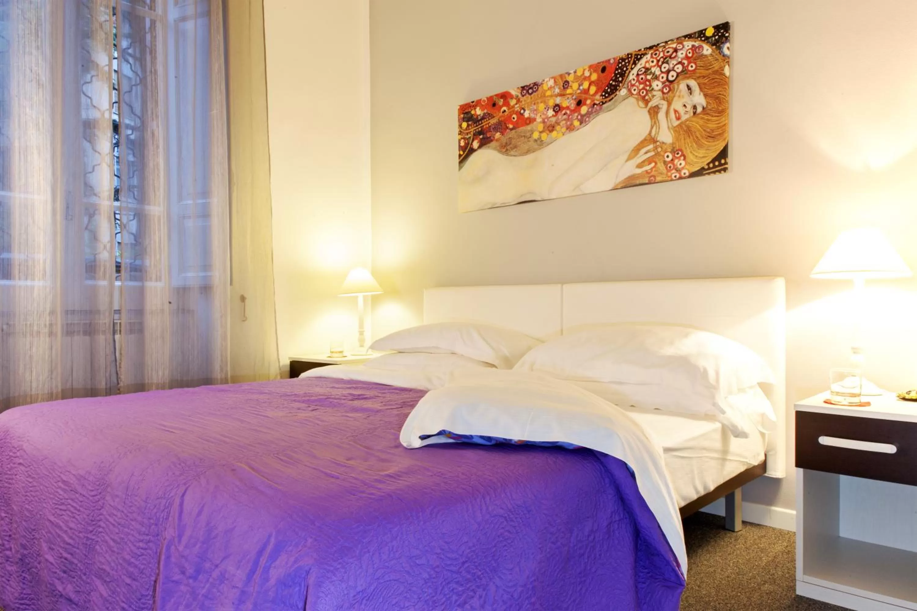 Bedroom, Bed in Villa Pirandello