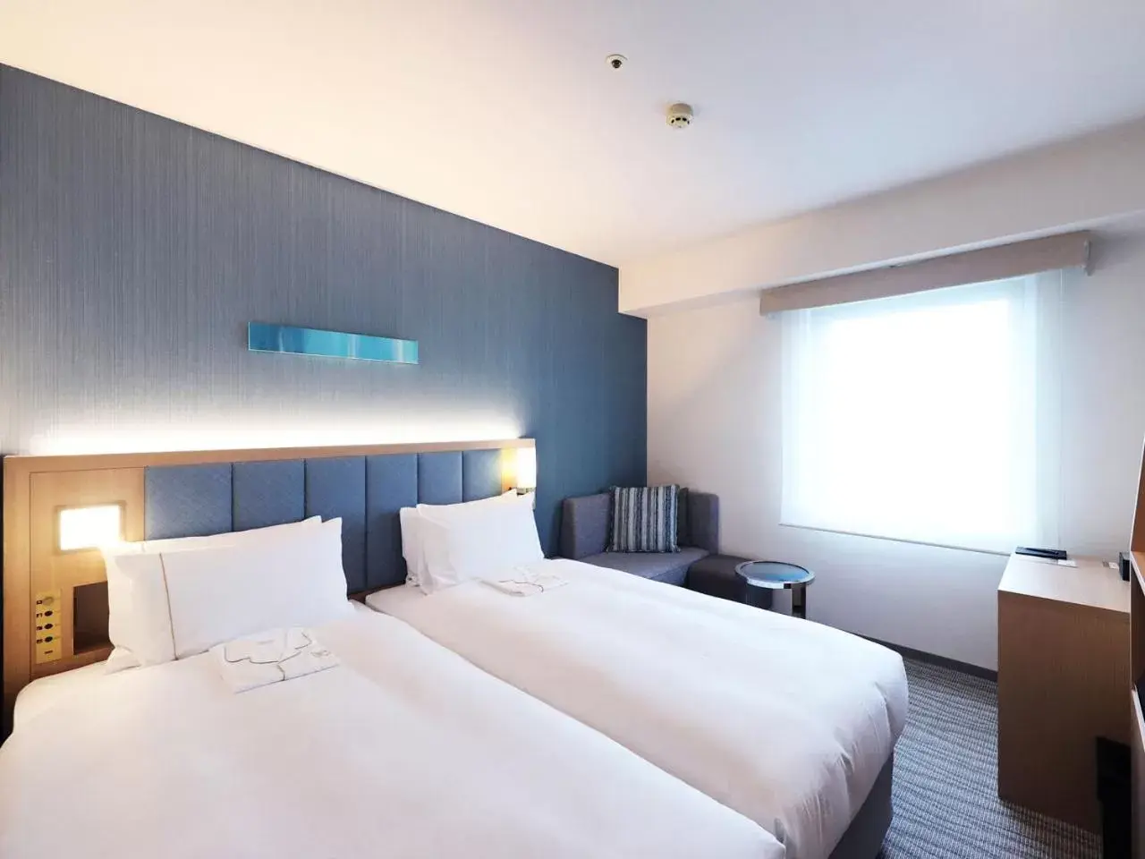 Photo of the whole room, Bed in The Royal Park Hotel Hiroshima Riverside Photo of the whole room, Bed in The Royal Park Hotel Hiroshima Riverside