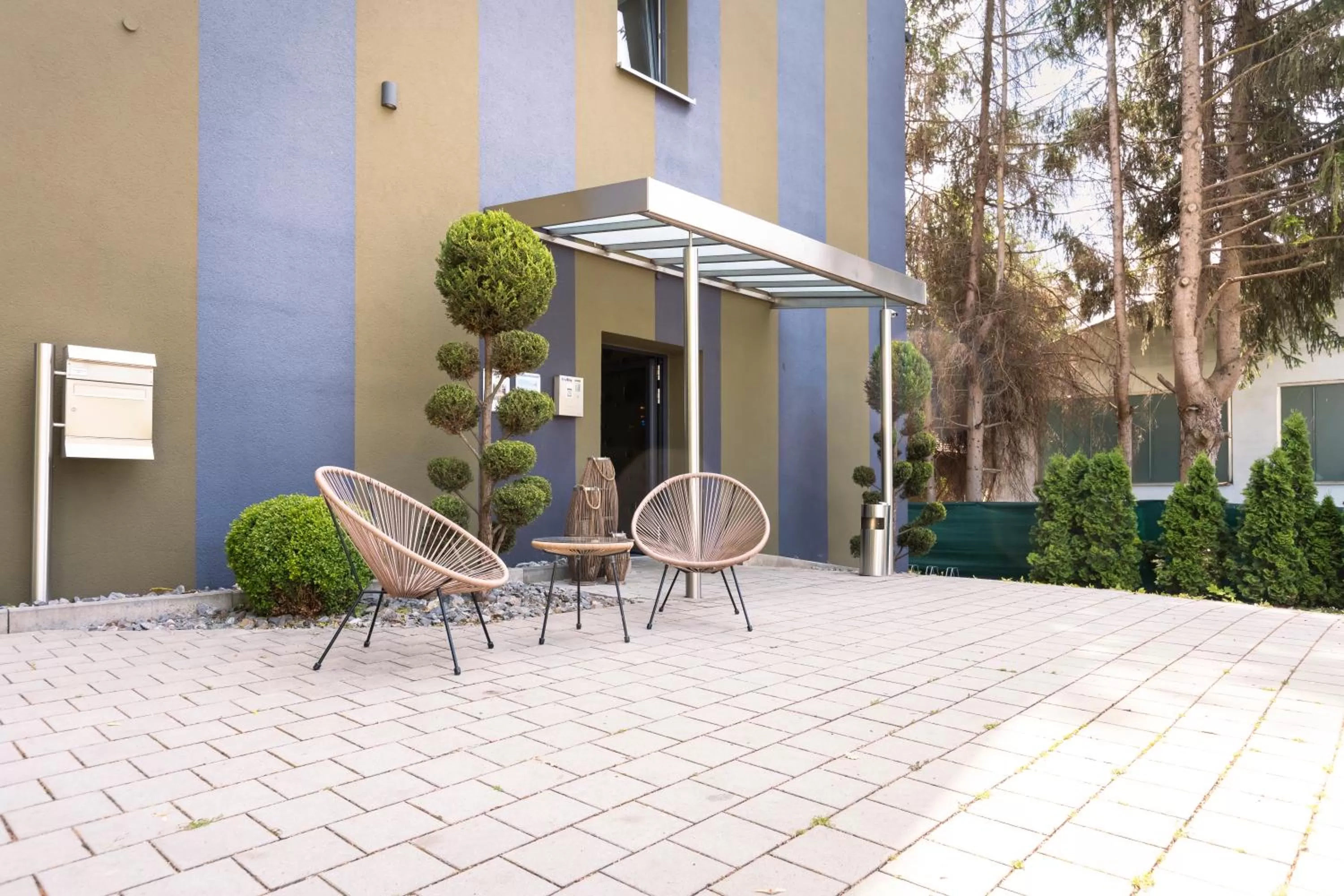 Property building in Hotel Platin